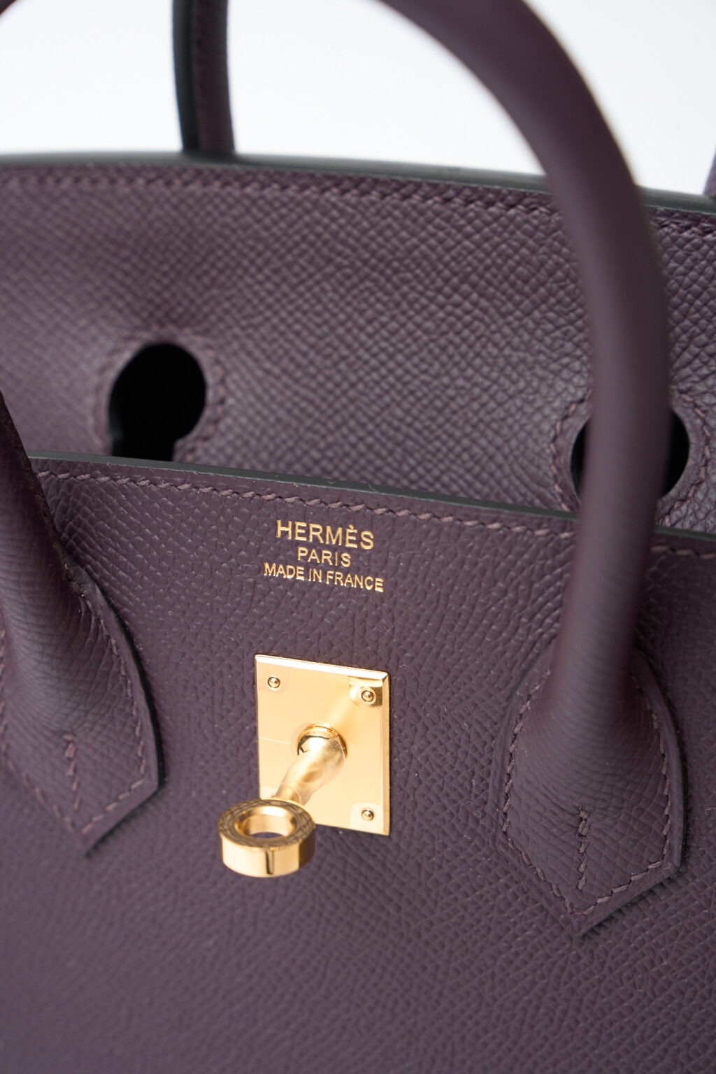 Hermès Birkin Sellier 25 Cassis Epsom GHW
