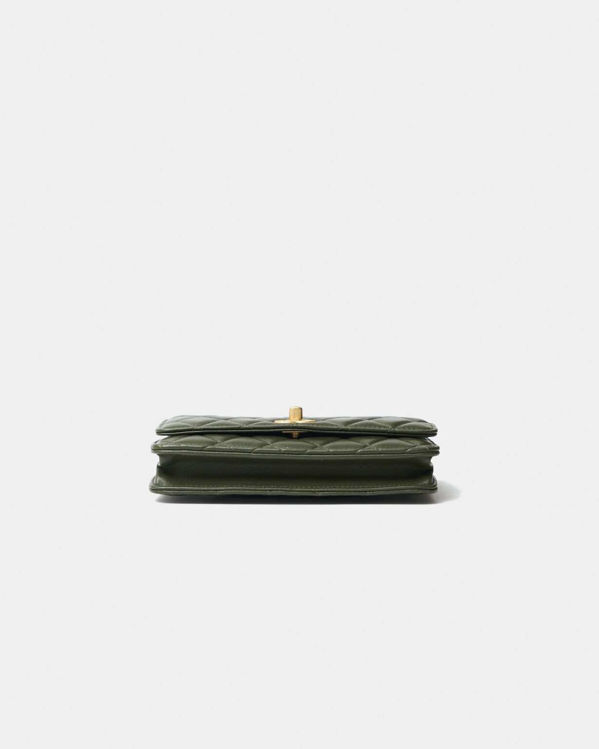 Chanel Wallet on Chain Olive Green Lambskin GHW