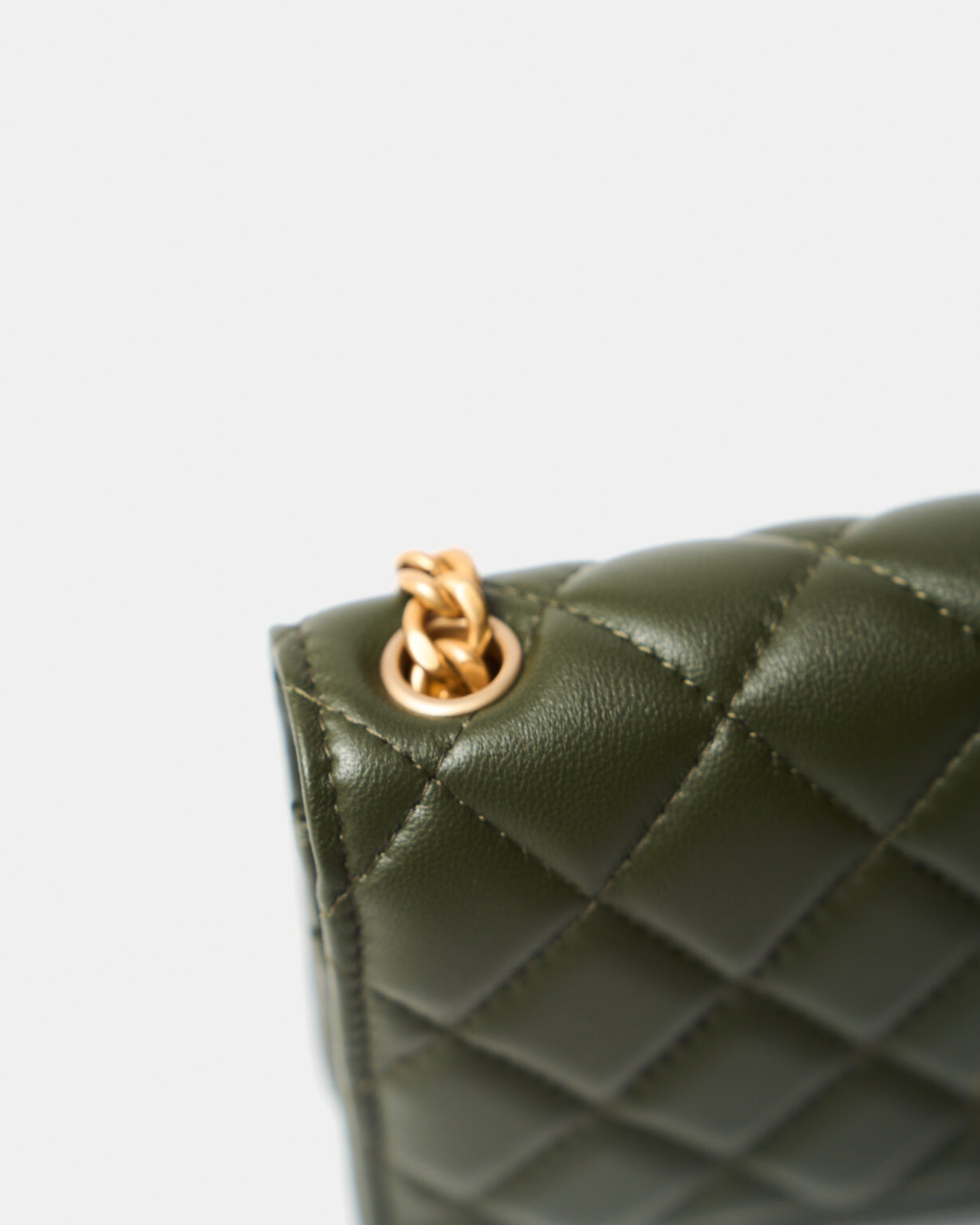 Chanel Wallet on Chain Olive Green Lambskin GHW