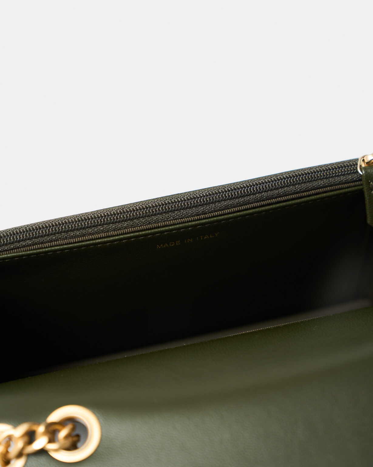 Chanel Wallet on Chain Olive Green Lambskin GHW