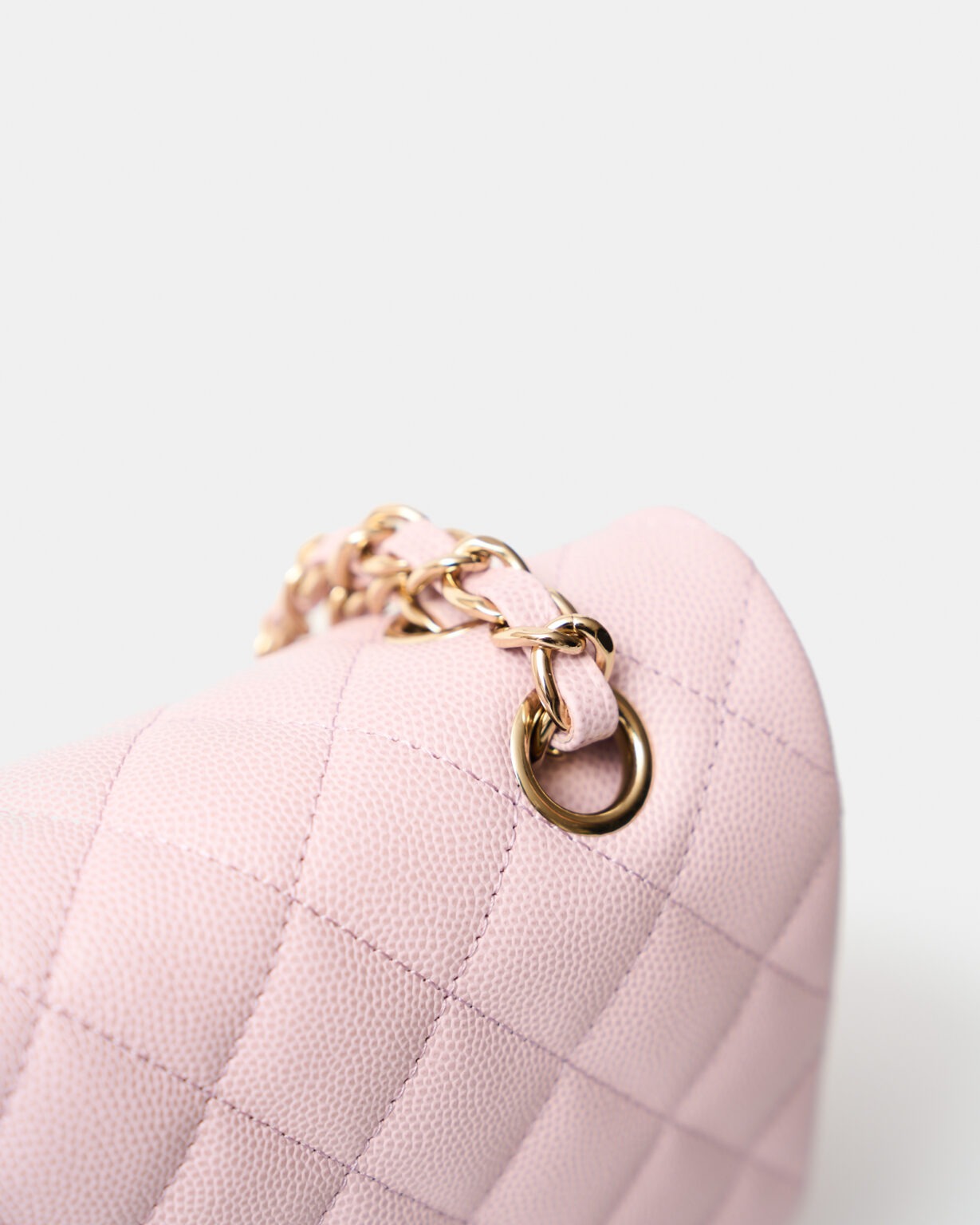 Chanel Classic Double Flap Medium Pink Caviar GHW