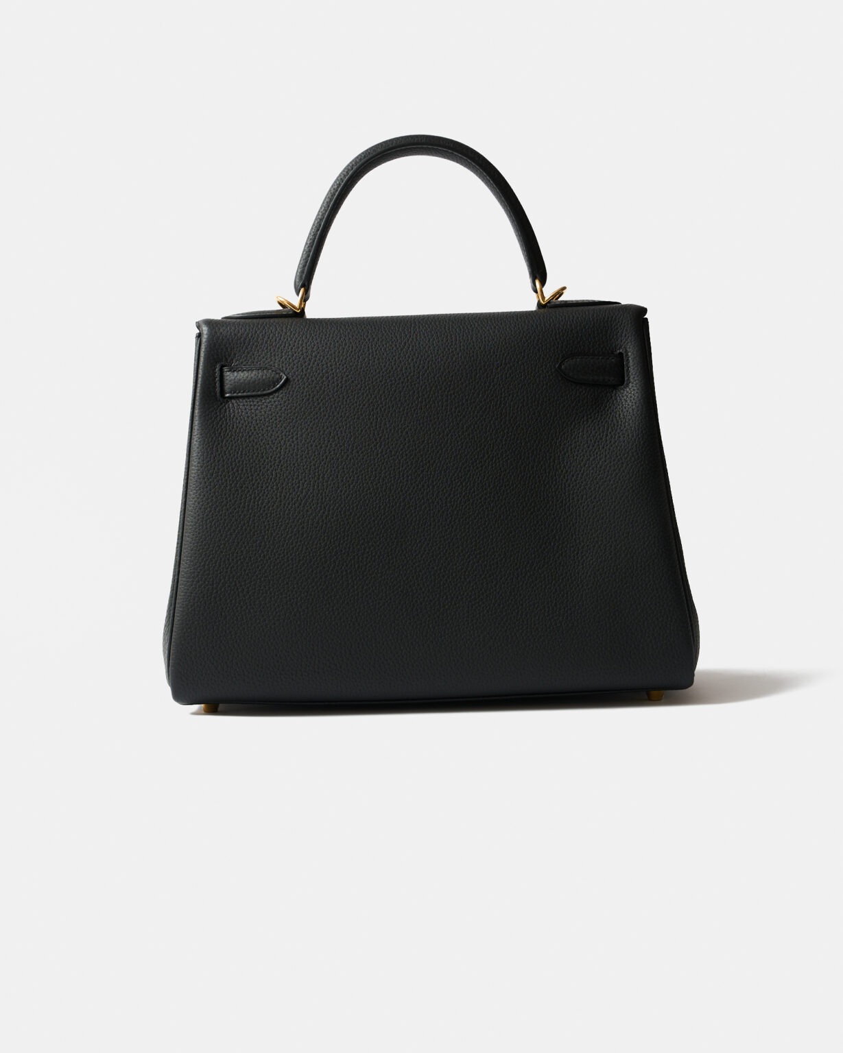 Hermès Kelly Retourne 28 Black Togo GHW