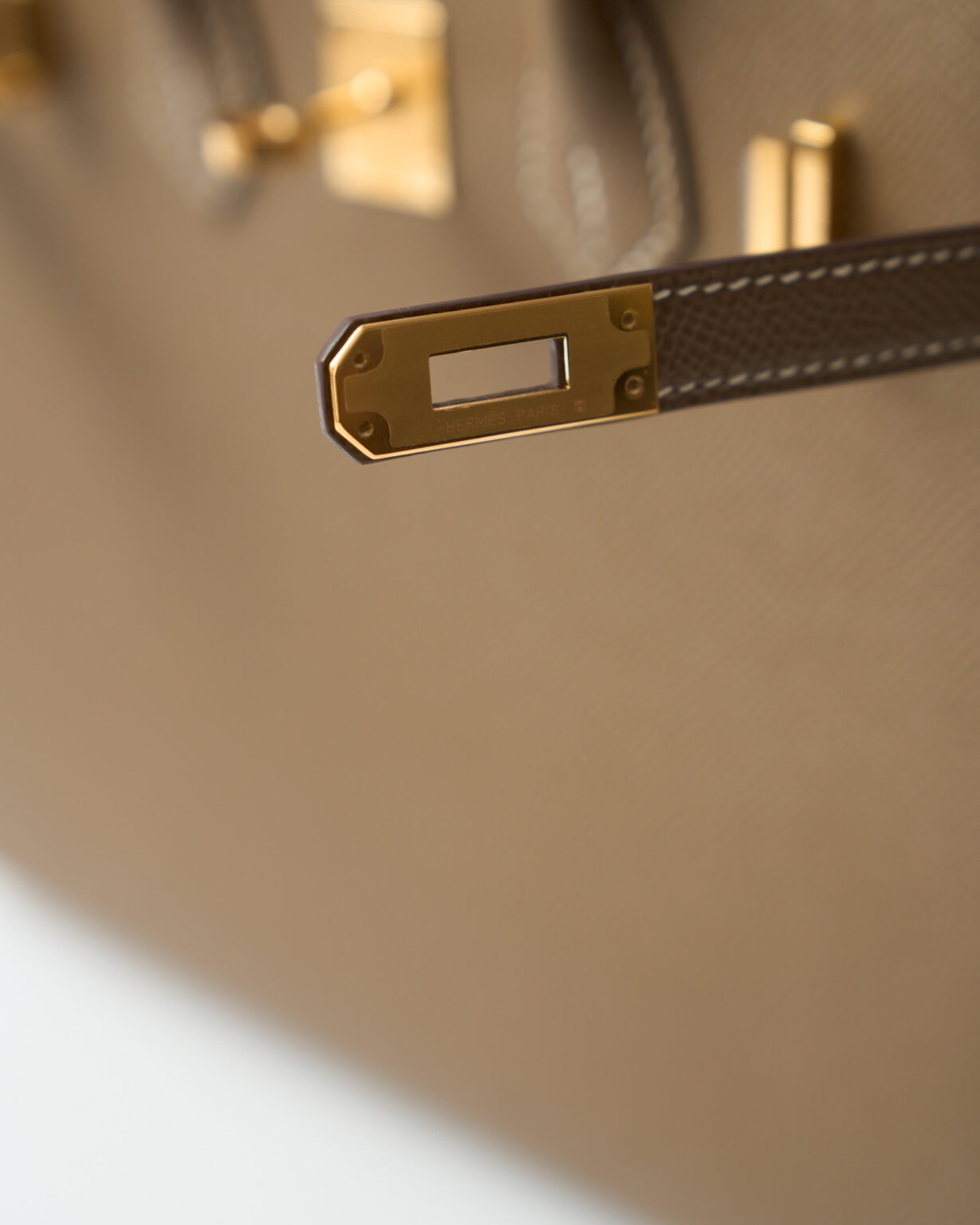 Hermès Birkin Sellier 25 Etoupe Epsom GHW