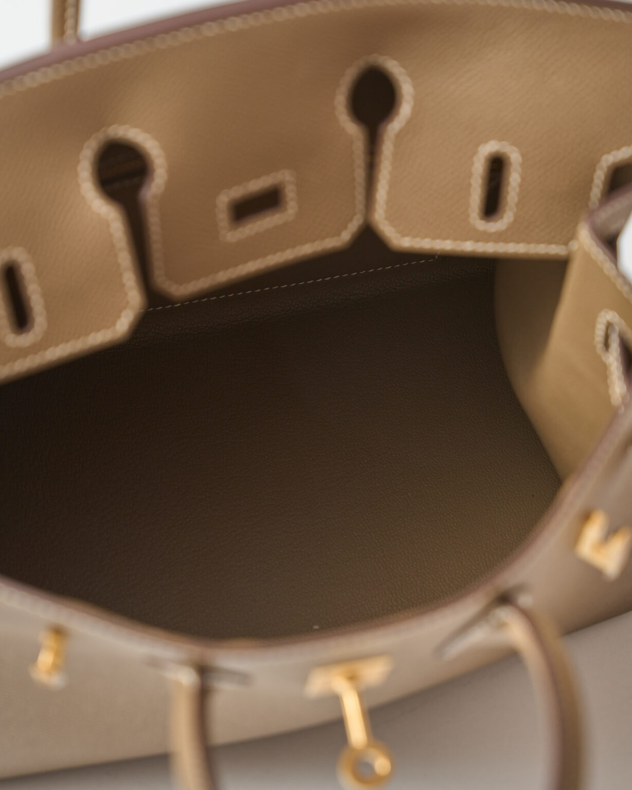 Hermès Birkin Sellier 25 Etoupe Epsom GHW