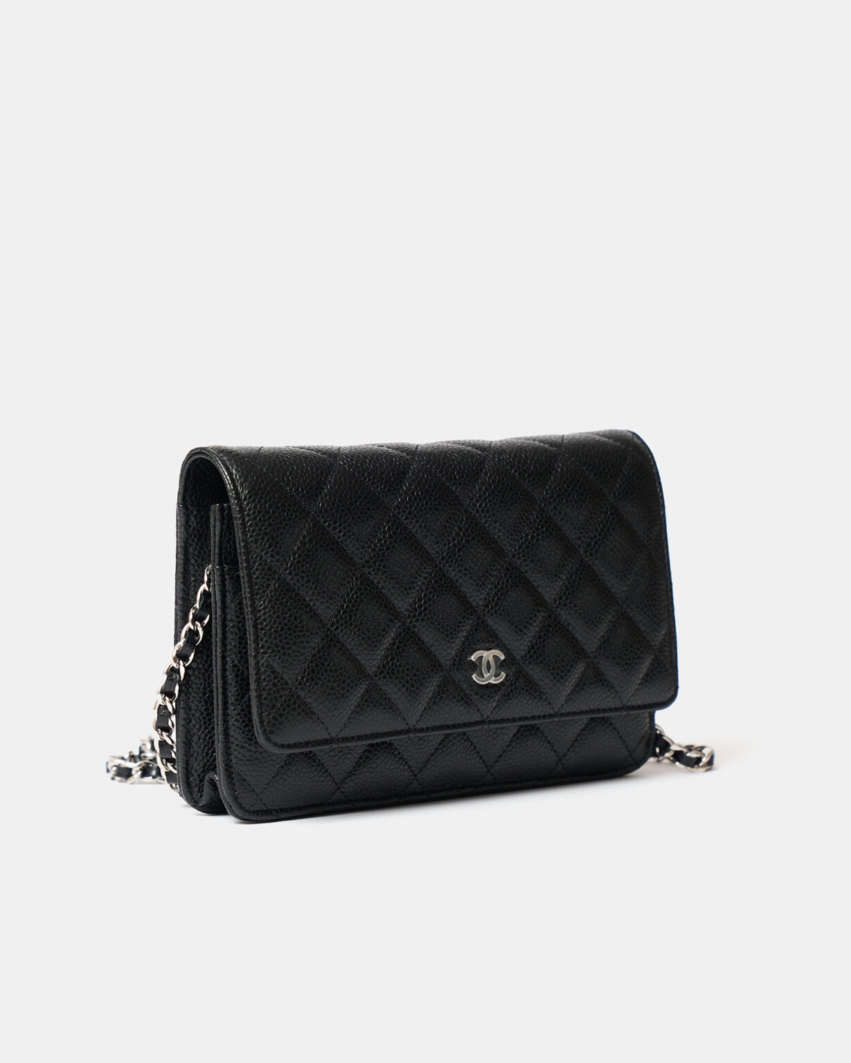 Chanel Wallet on Chain Black Caviar PHW