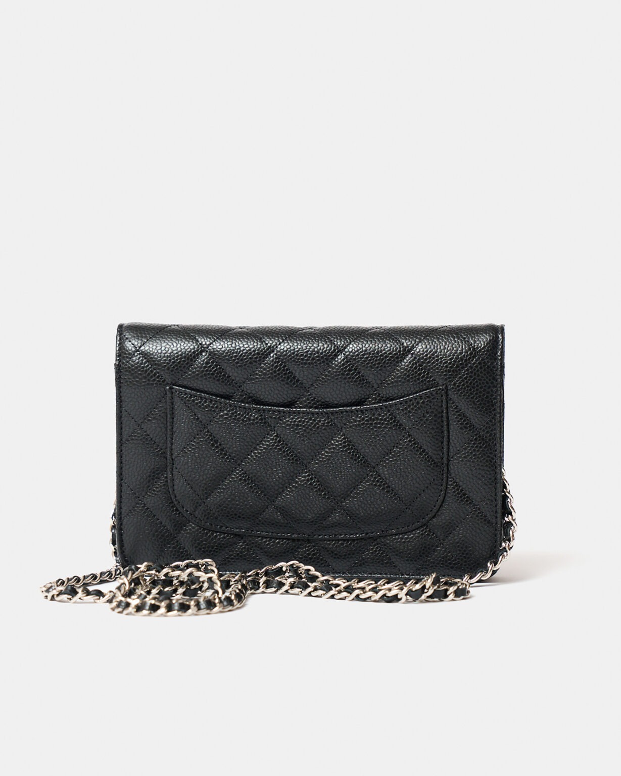 Chanel Wallet on Chain Black Caviar PHW