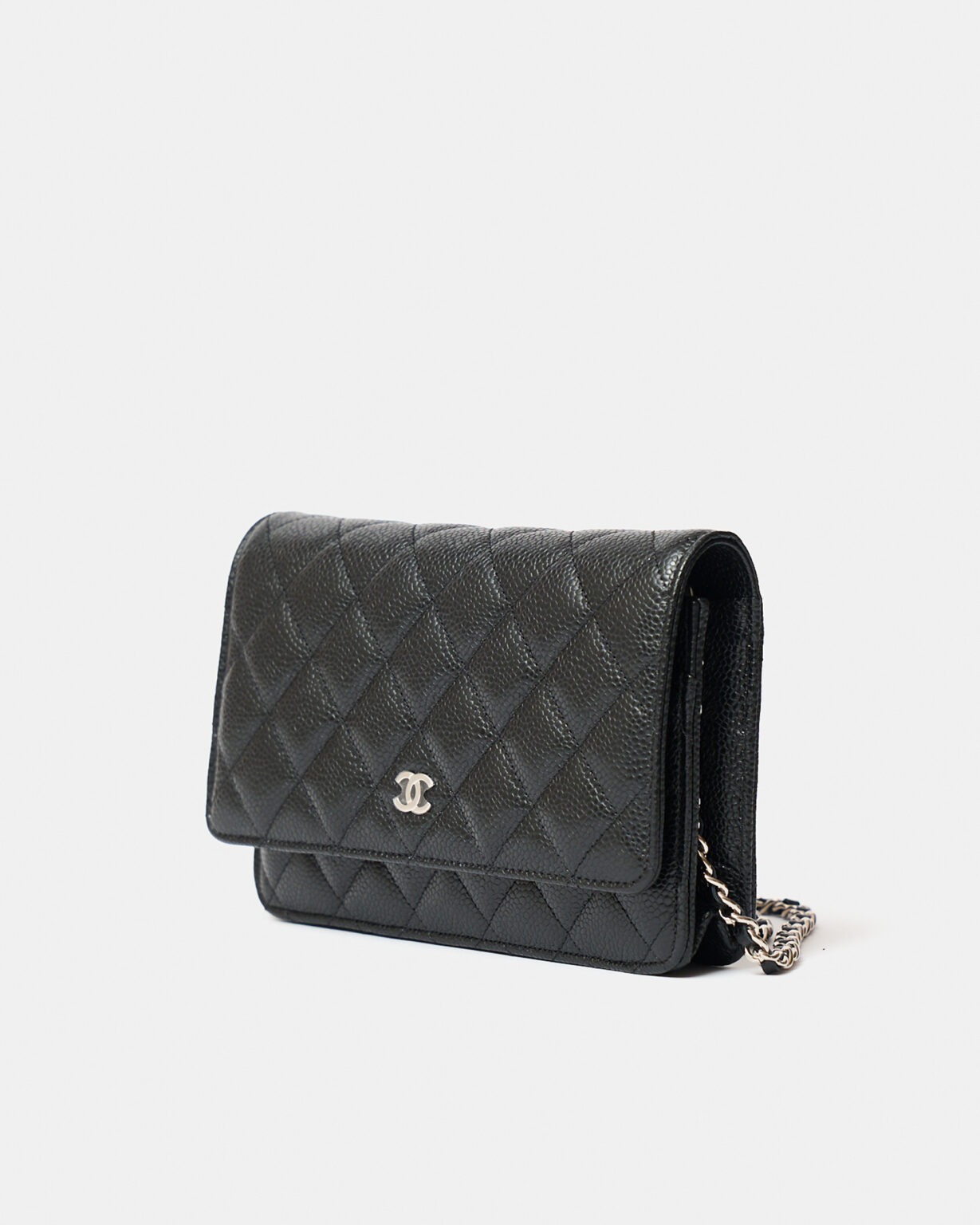 Chanel Wallet on Chain Black Caviar PHW