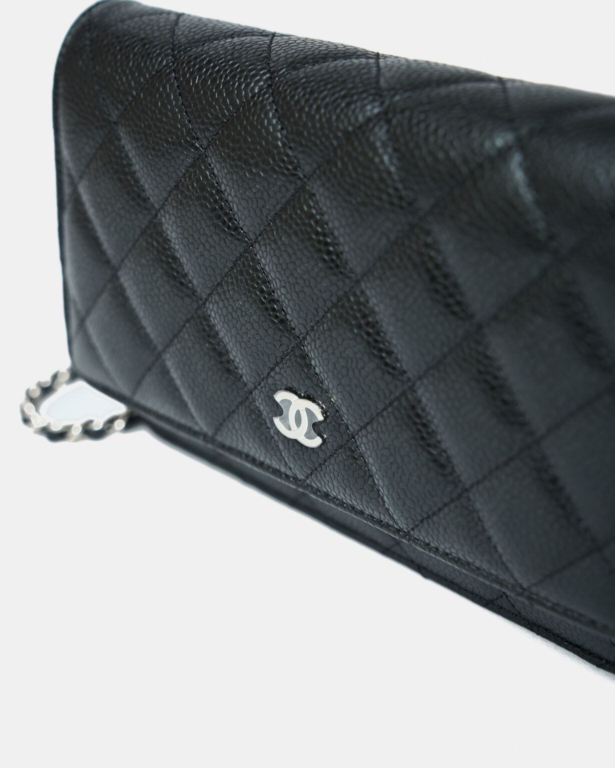 Chanel Wallet on Chain Black Caviar PHW
