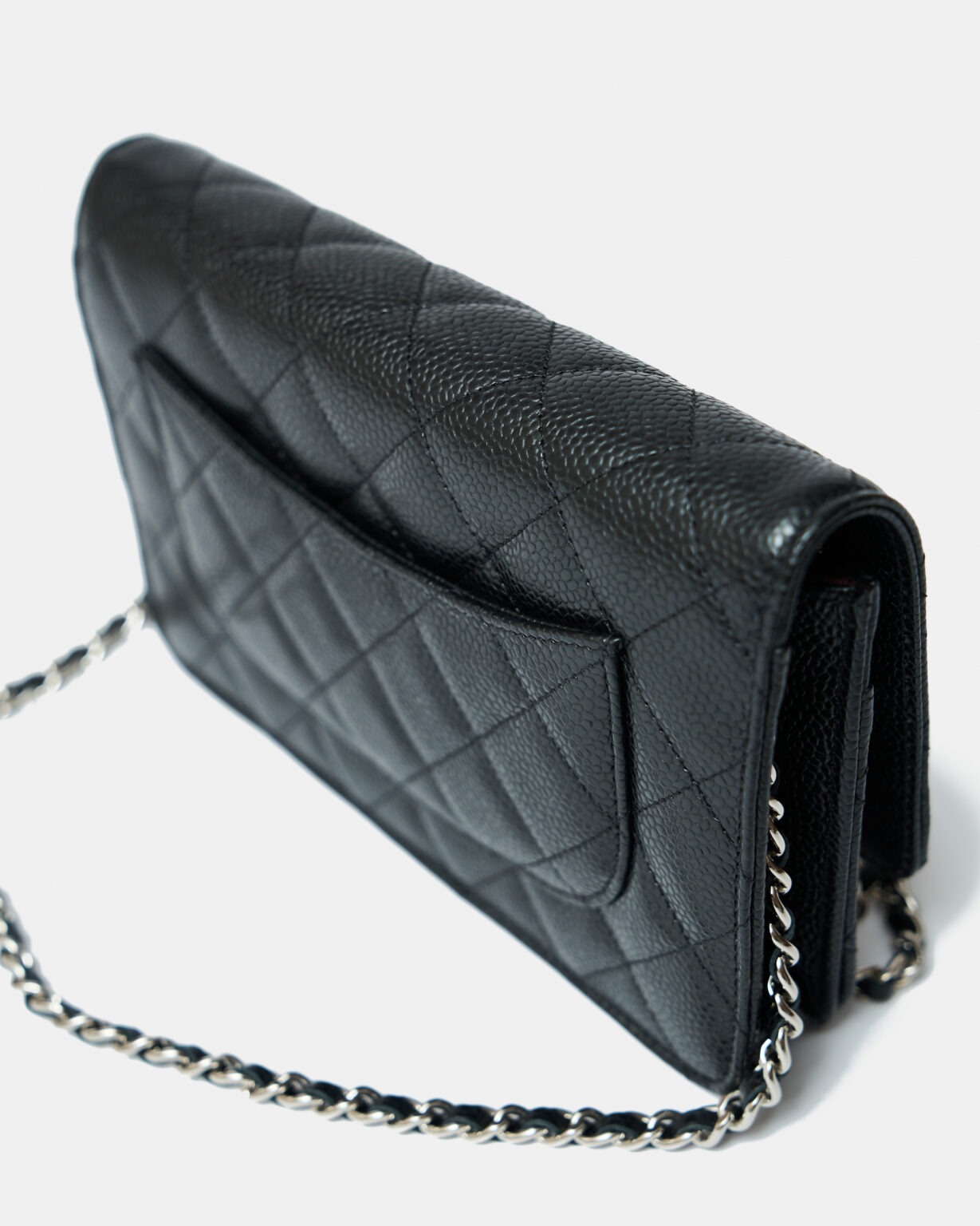 Chanel Wallet on Chain Black Caviar PHW
