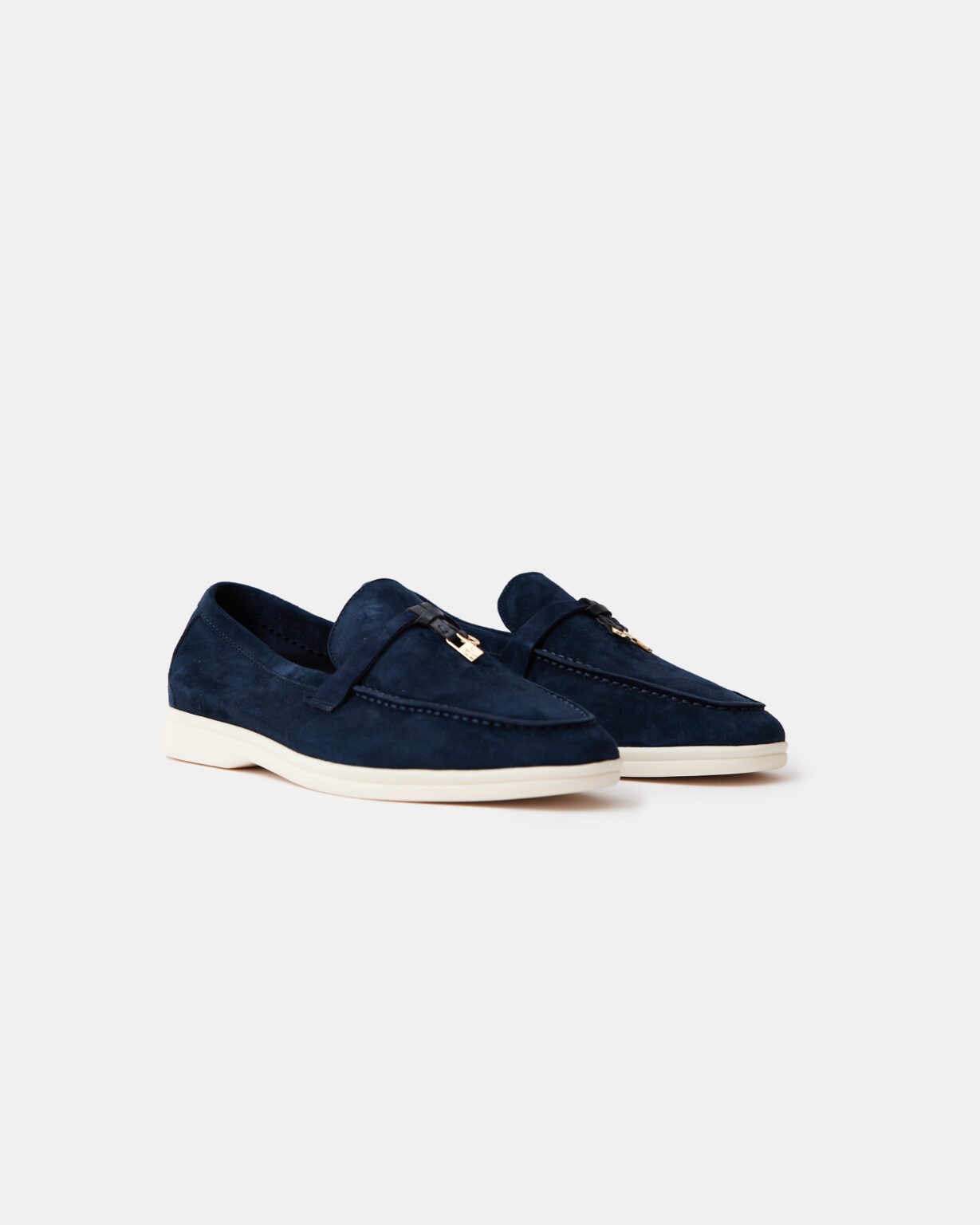 Summer Charms Walk Dark Blue Loafers