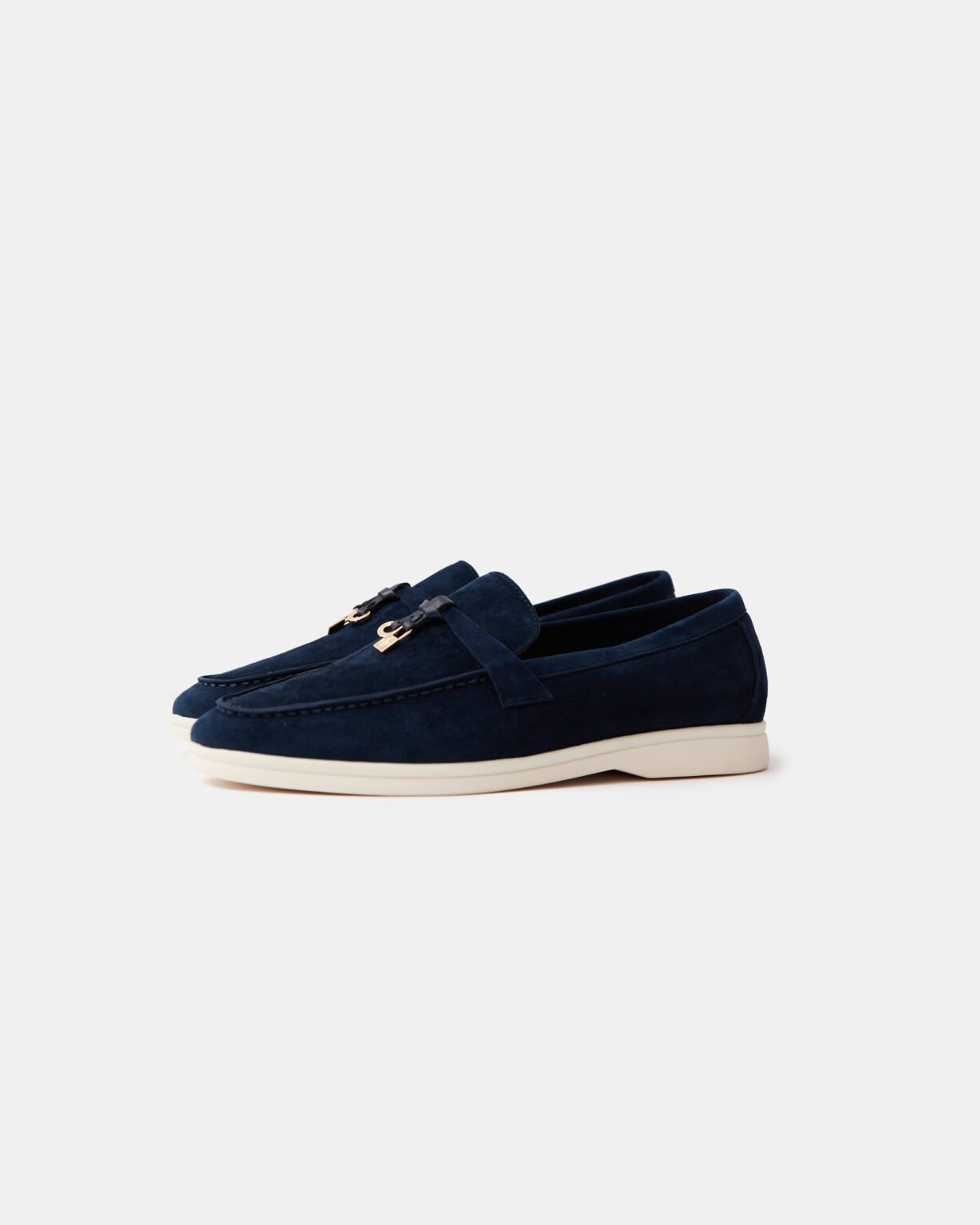 Summer Charms Walk Dark Blue Loafers