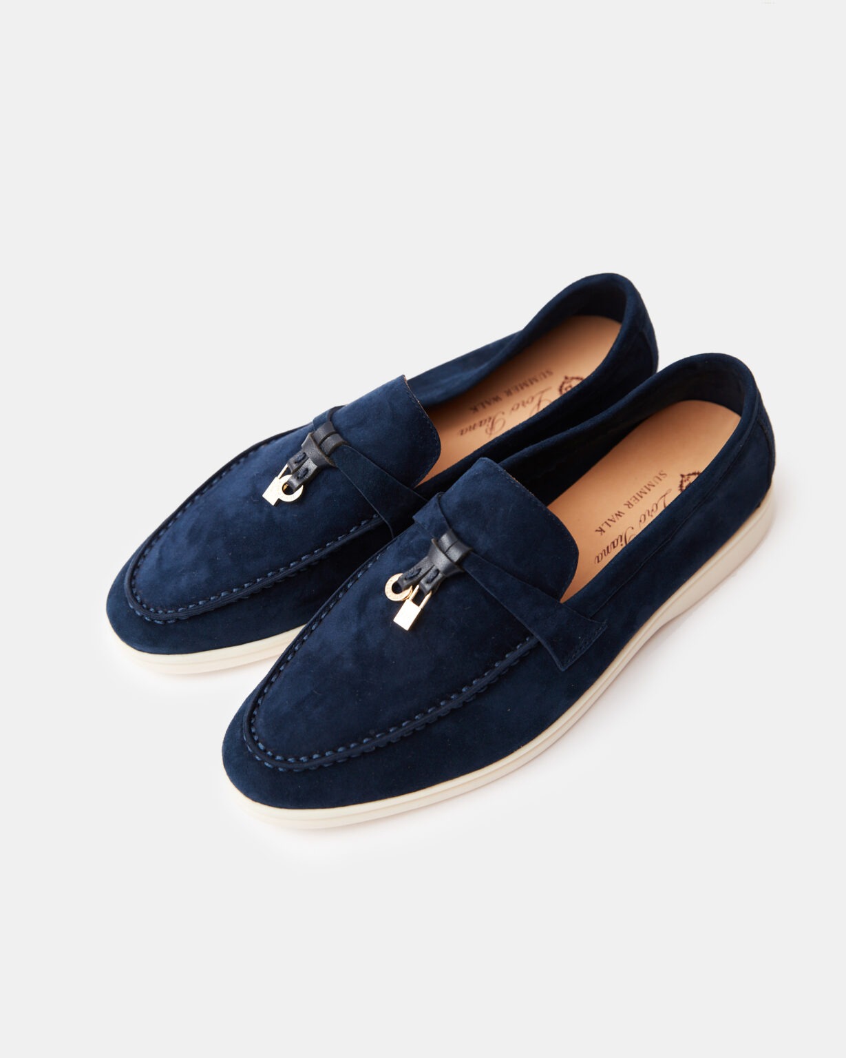 Summer Charms Walk Dark Blue Loafers