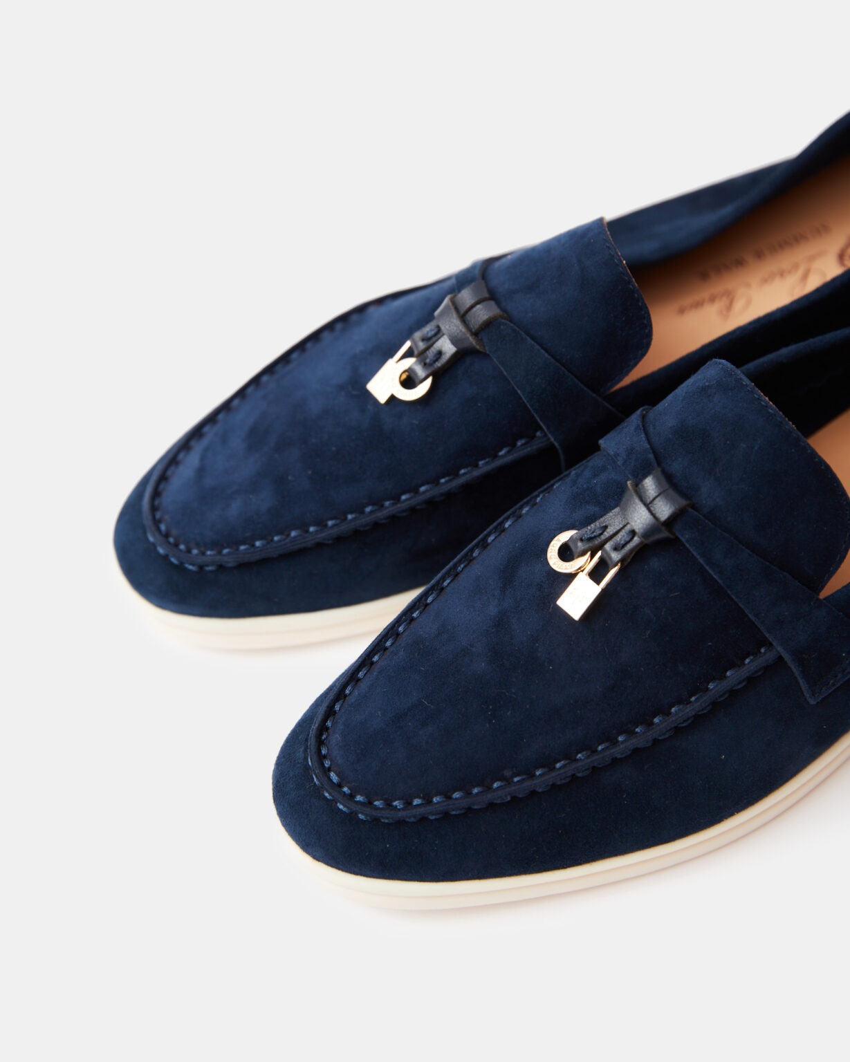 Summer Charms Walk Dark Blue Loafers