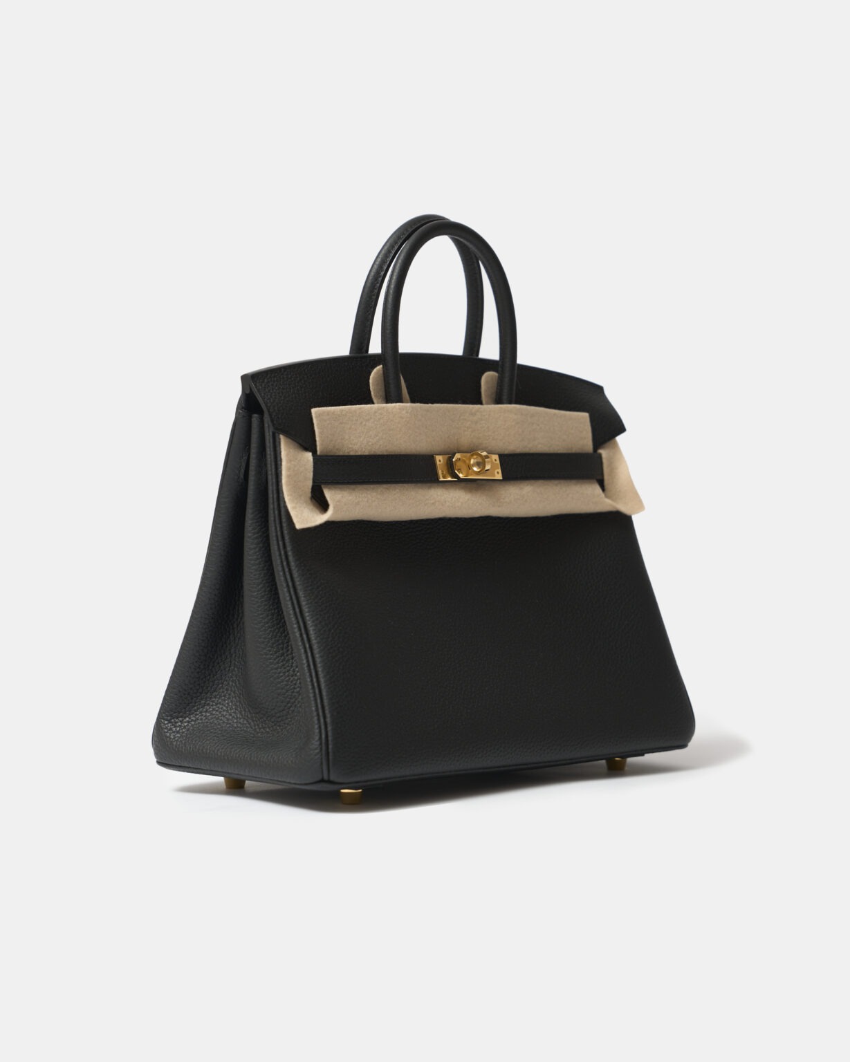 Hermes Birkin 25 Black Togo GHW