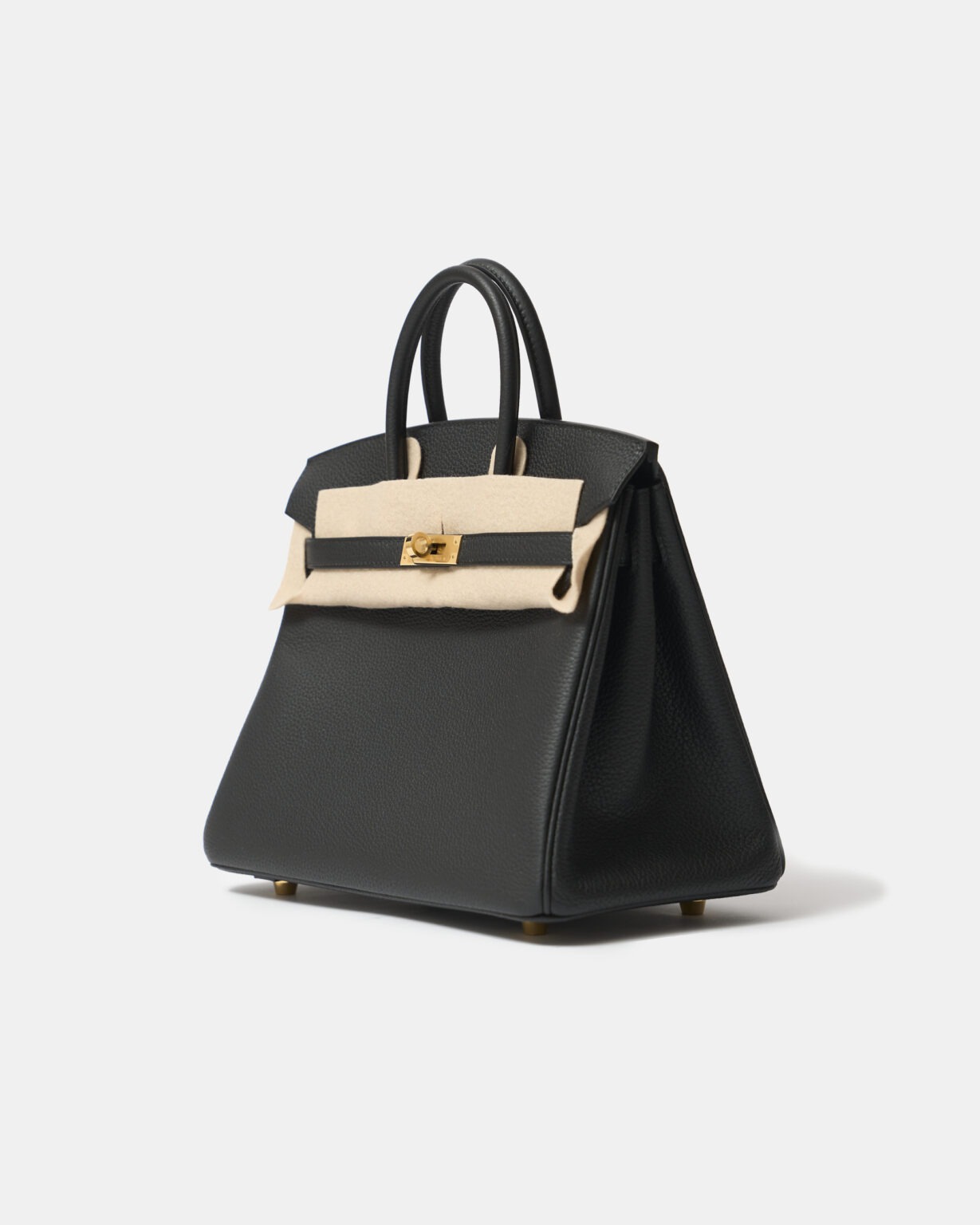 Hermes Birkin 25 Black Togo GHW