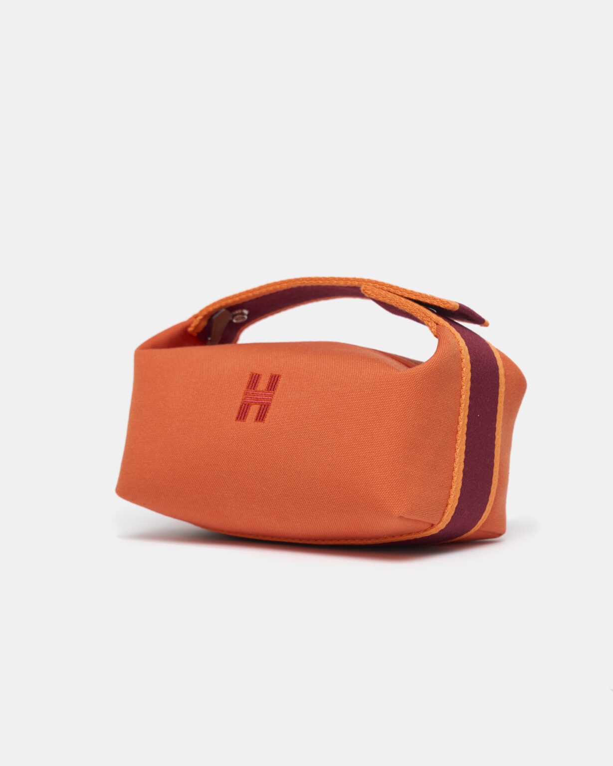 Hermès Bride-a-Brac Orange Feu Cotton PHW