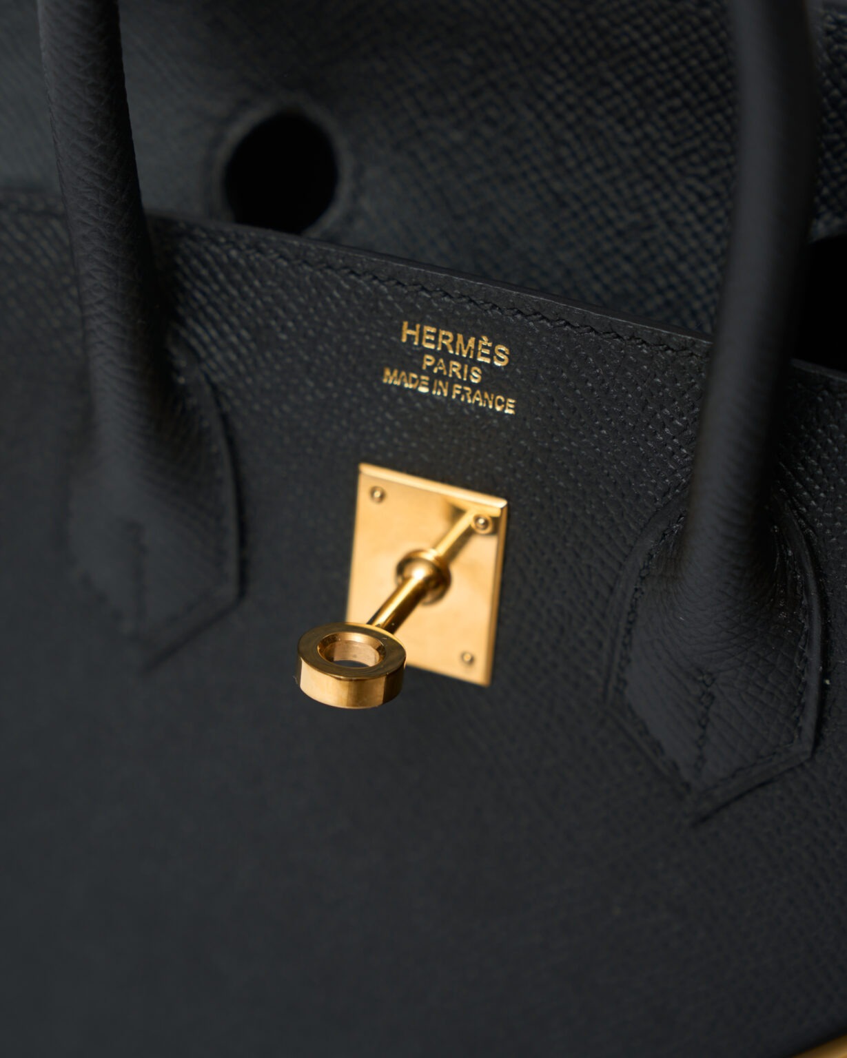Hermès Birkin Sellier 25 Black Epsom GHW