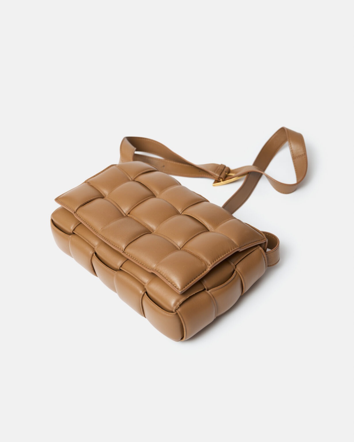 Bottega Veneta Padded Cassette Caramel (7)