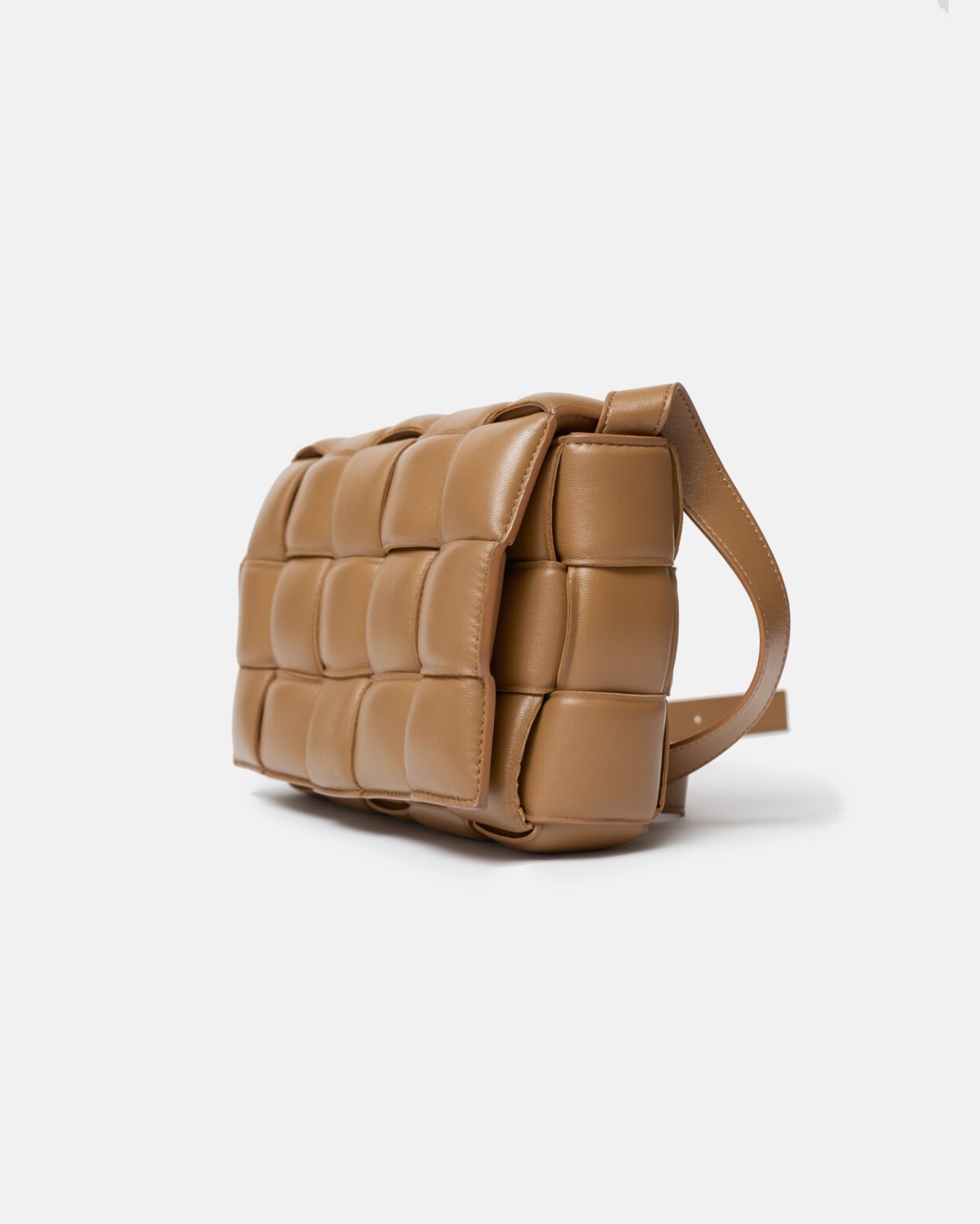 Bottega Veneta Padded Cassette Caramel (9)