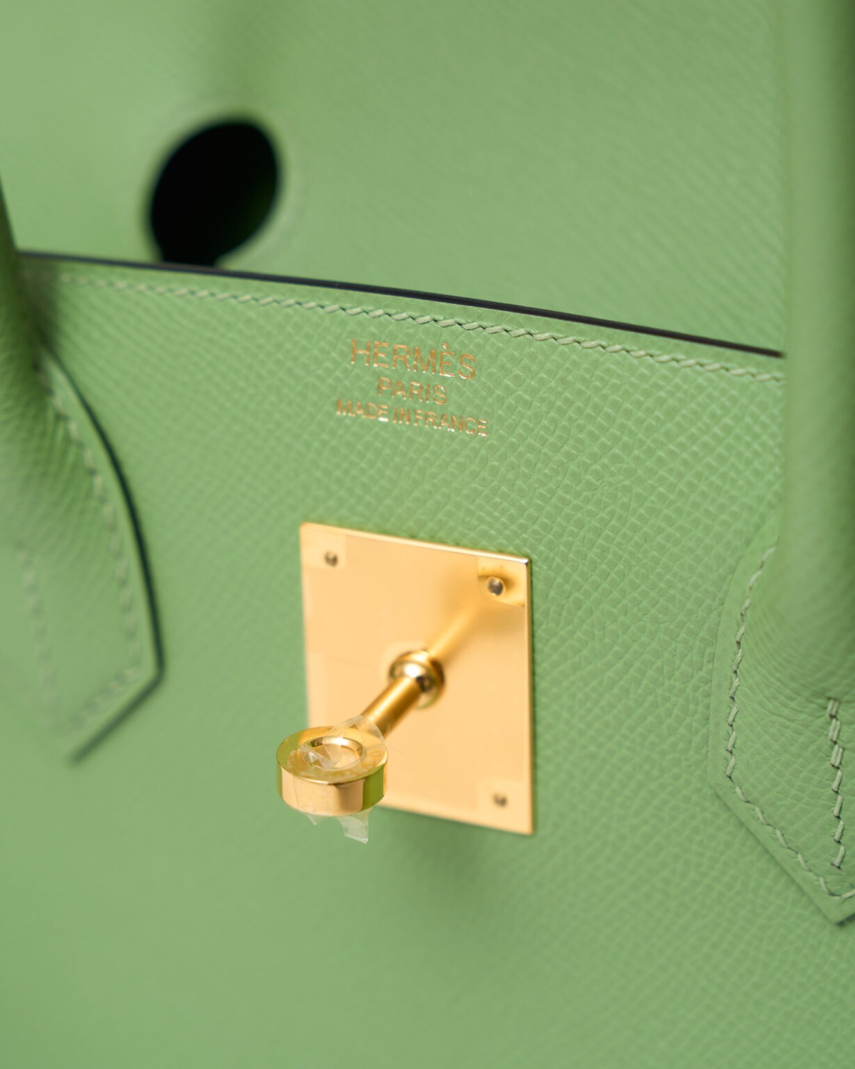 Hermès Birkin 30 Vert Criquet GHW