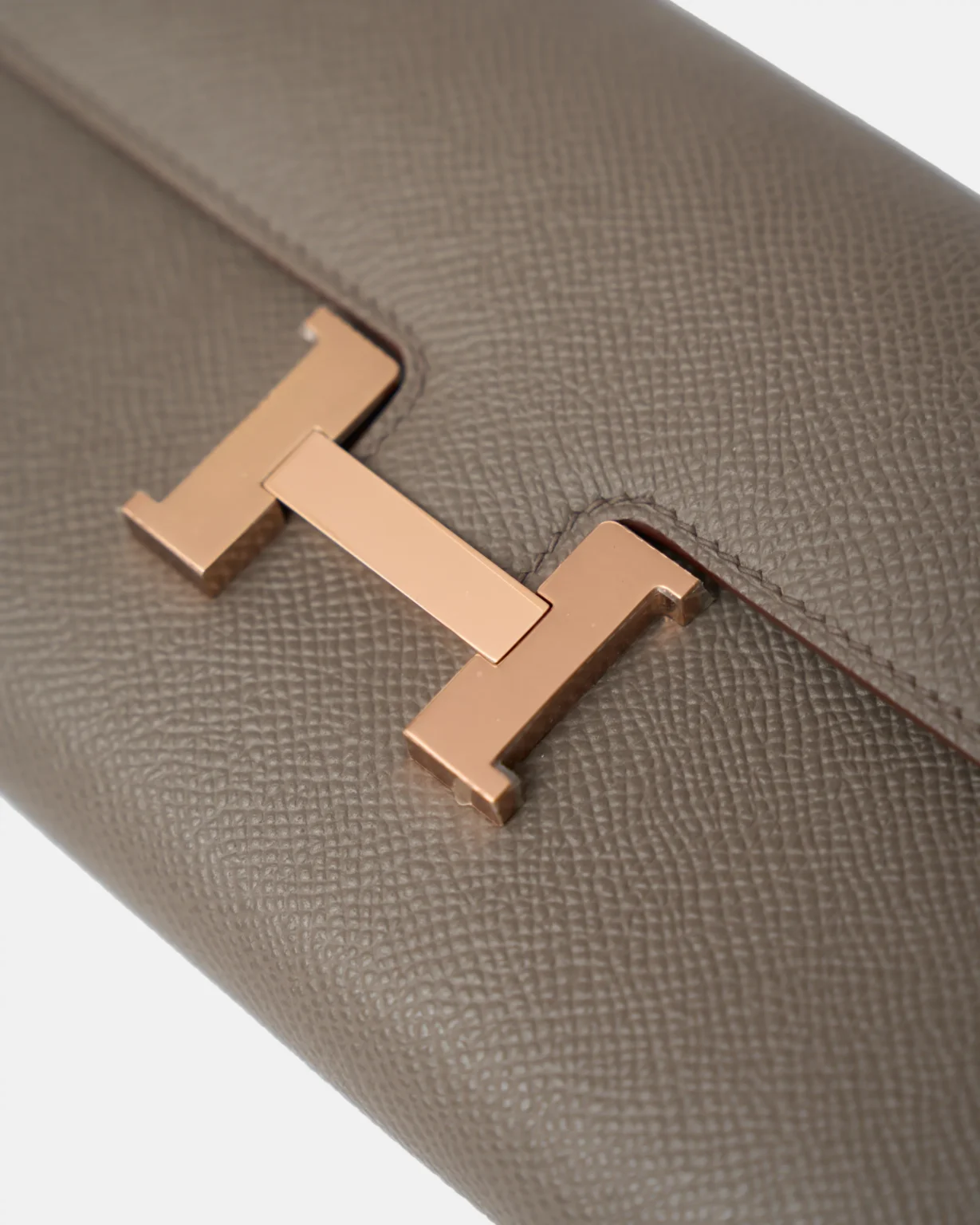 Hermès Constance Grey Etain Epsom RGHW