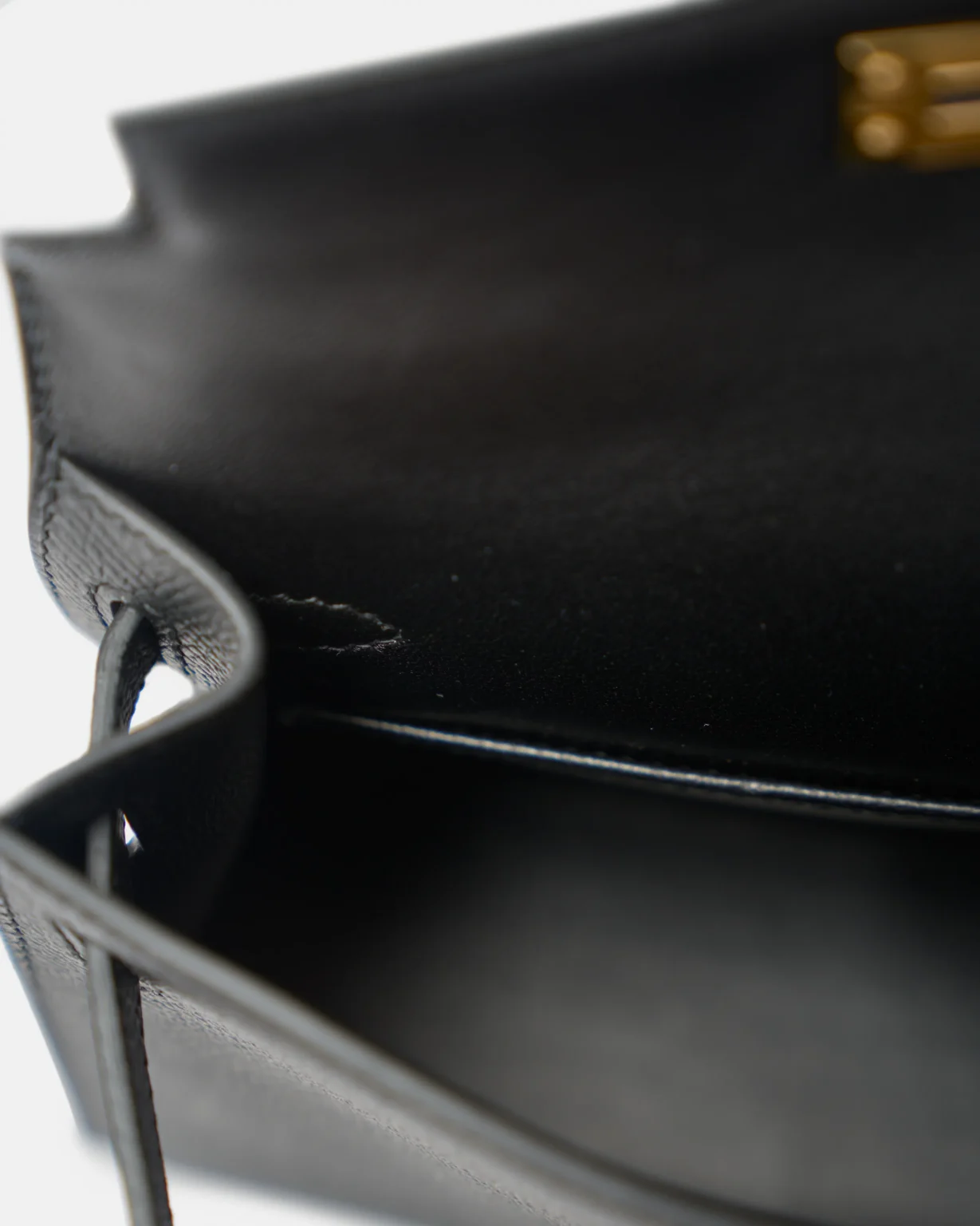 Hermès Kelly 20 Black Epsom PHW