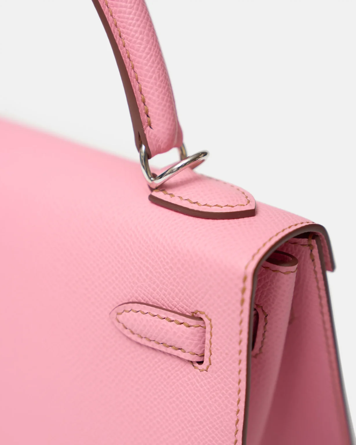 Hermès Kelly 20 bubblegum Epsom Phw