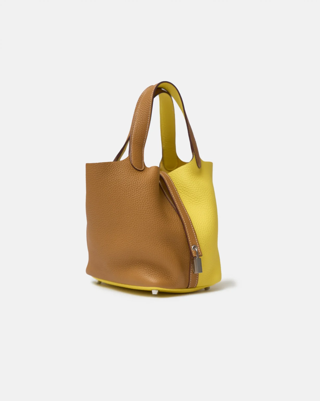 Hermès Picotin 18 Sesame Lime Clemence PHW