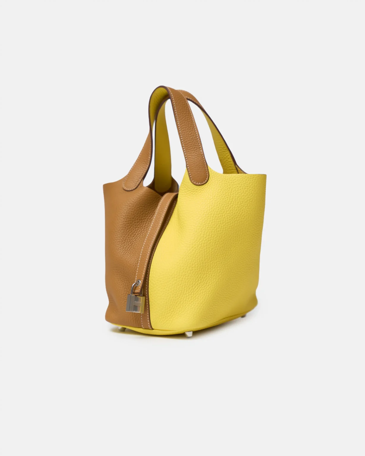 Hermès Picotin 18 Sesame Lime Clemence PHW