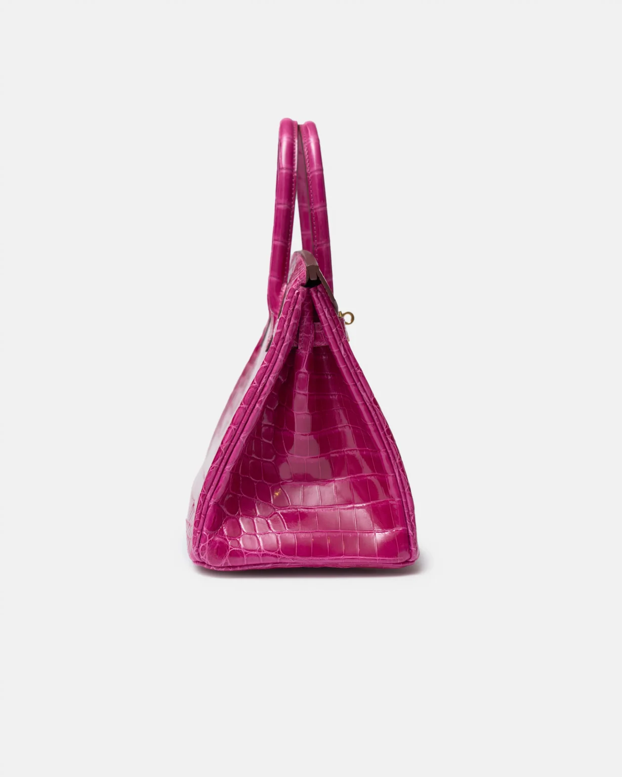 Hermès Birkin 30 Rose Scheherezade Crocodile GHW