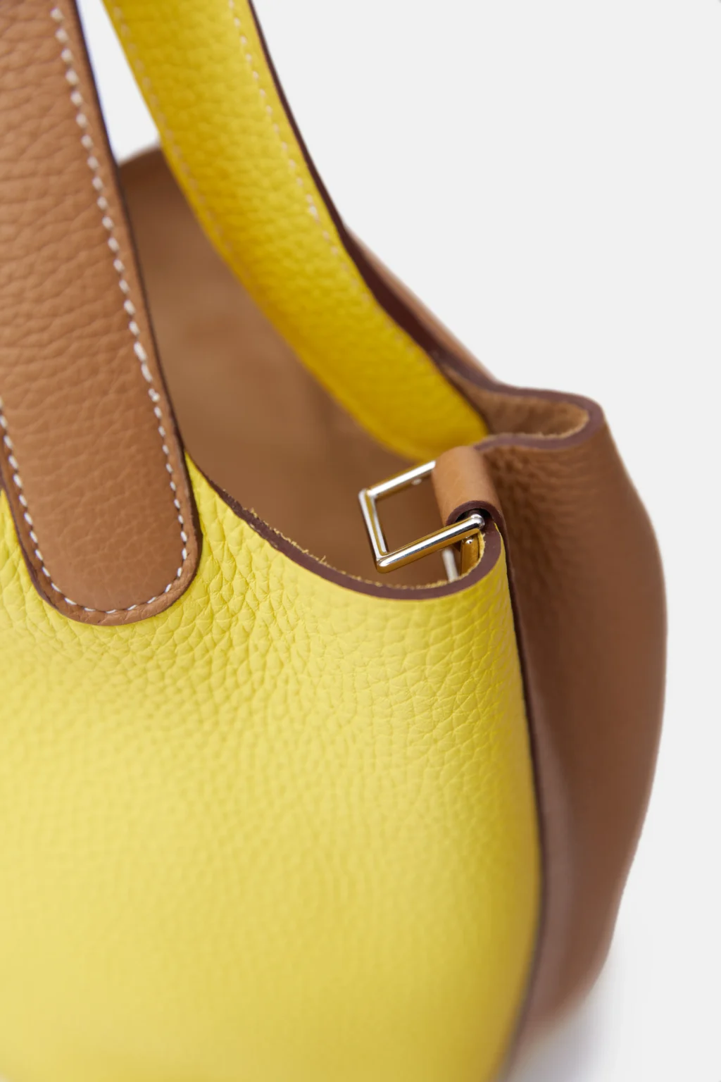 Hermès Picotin 18 Sesame Lime Clemence PHW