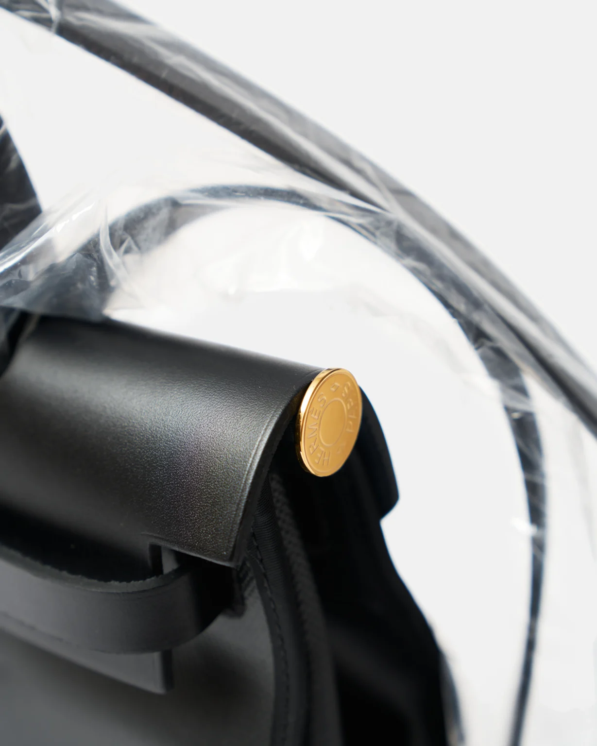 Hermès Herbag 31Black Toile H Berline Vache Hunter GHW