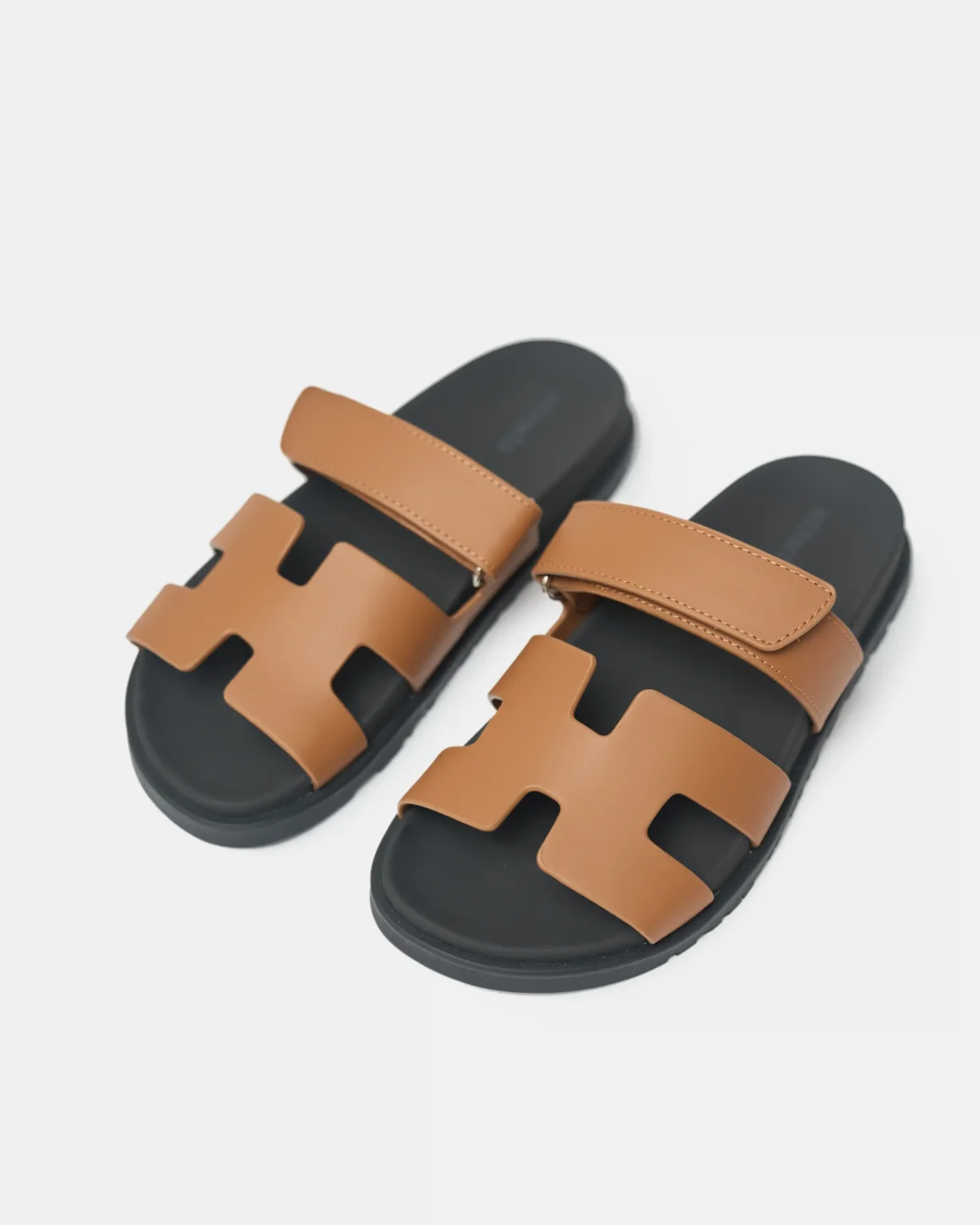 Hermès Chypre Naturel Calfskin Sandals Size 39