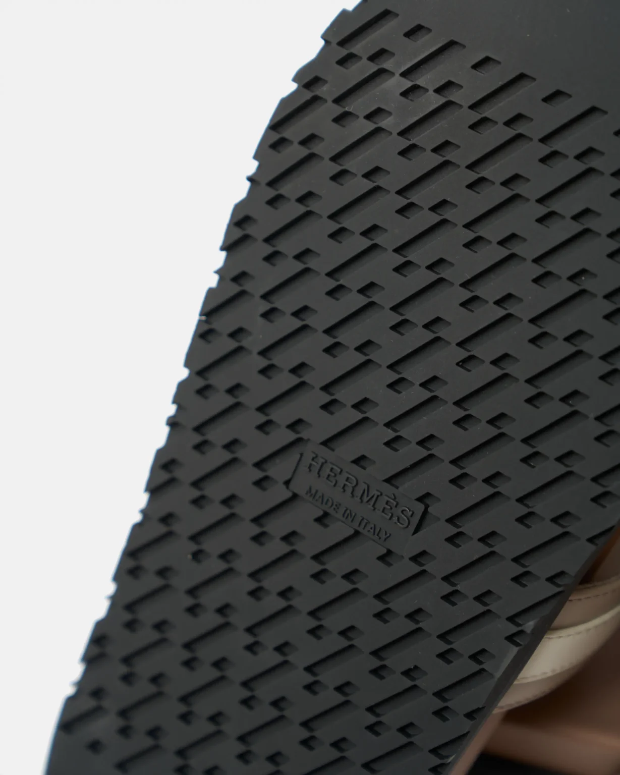 Hermès Empire Beige Mastic Beige Glaise Calfskin Sandals