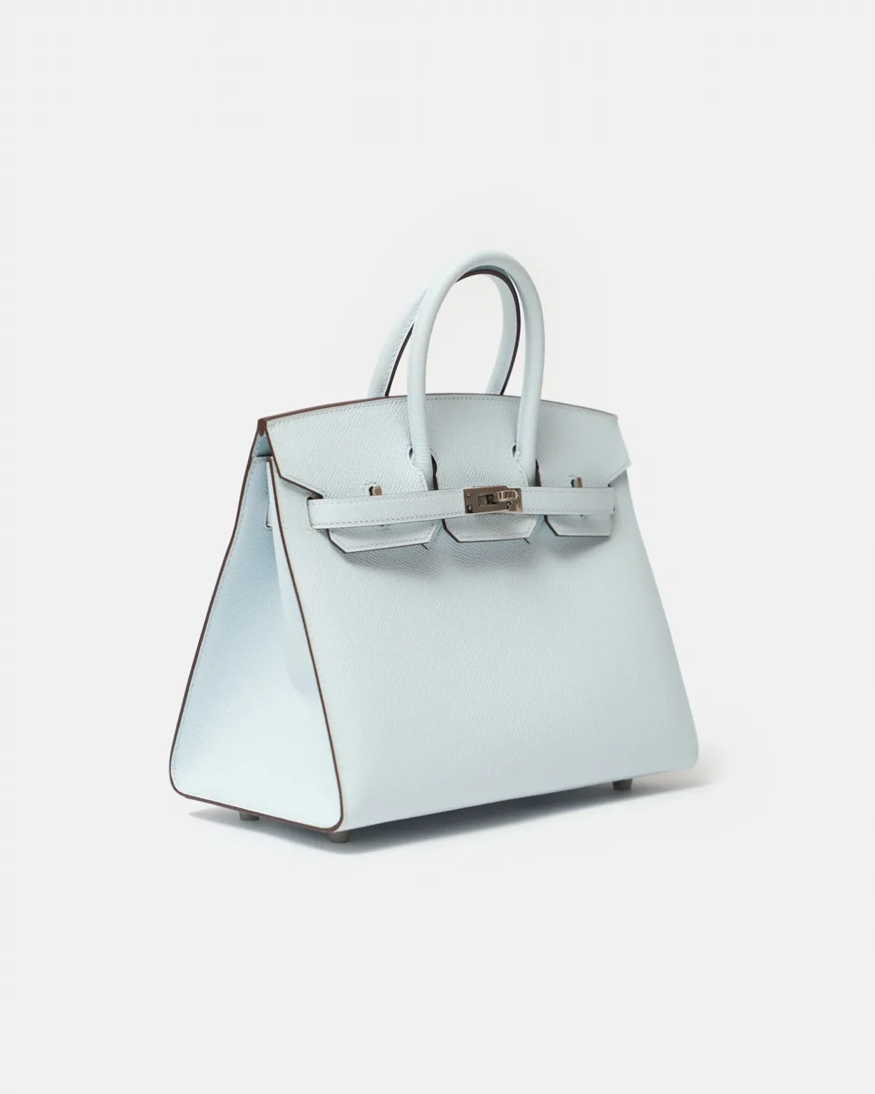 Hermès Birkin Sellier 25 Bleu Brume Epsom PHW