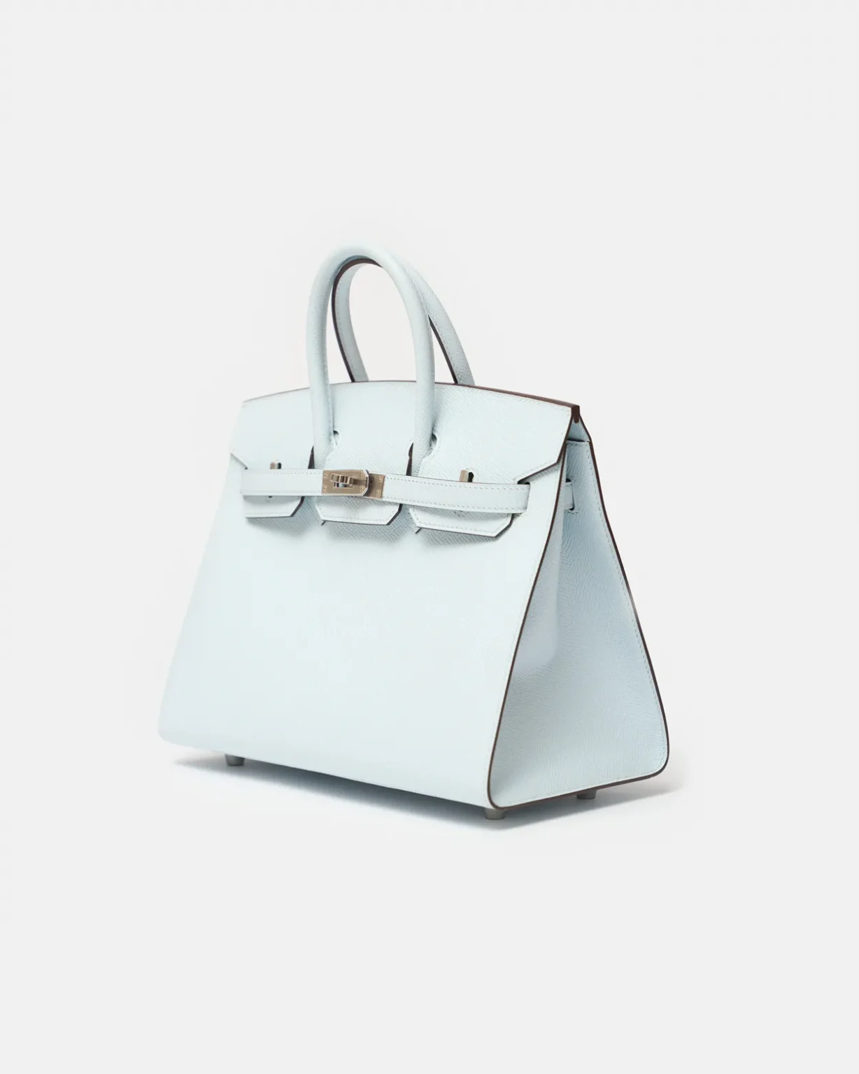 Hermès Birkin Sellier 25 Bleu Brume Epsom PHW