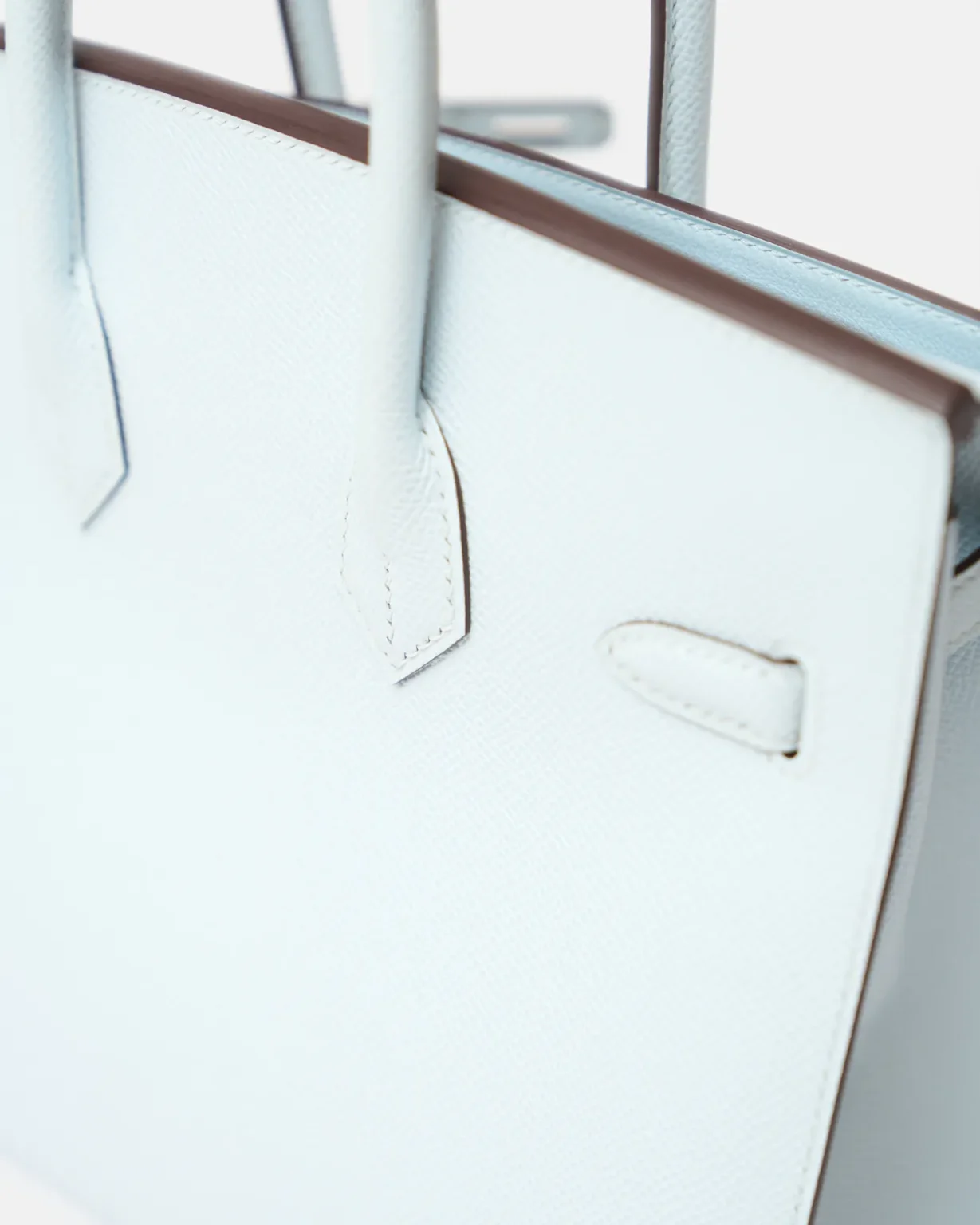 Hermès Birkin Sellier 25 Bleu Brume Epsom PHW