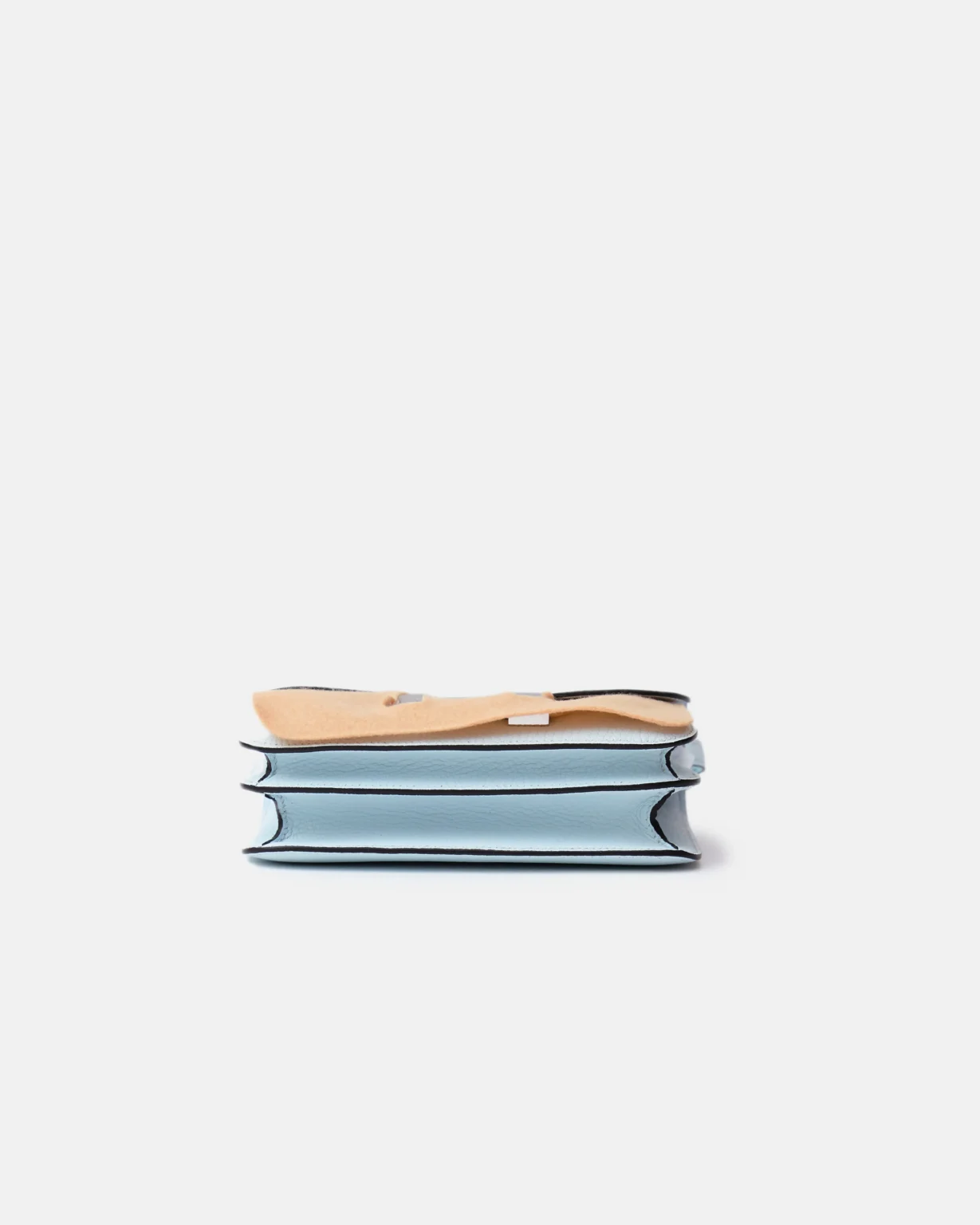 Hermès Constance 18 Blue Brume Chevre Phw