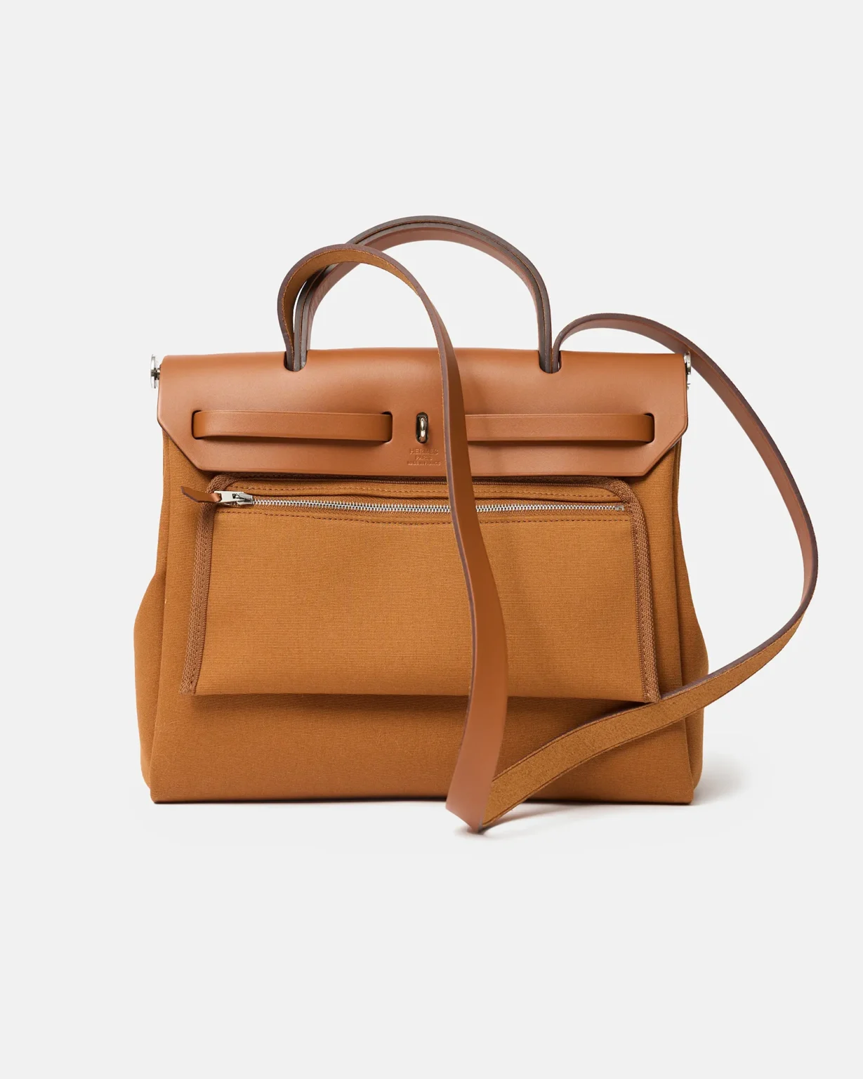 Hermès Herbag 31 Biscuit PHW