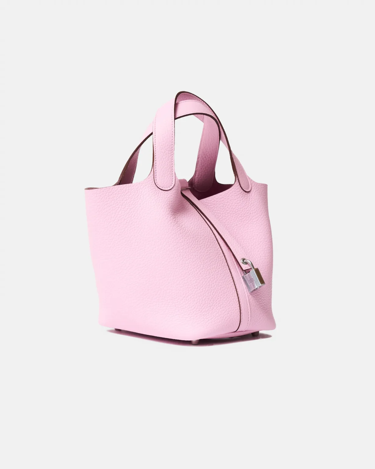 Hermès Picotin 18 Mauve Sylvestre Clemence PHW