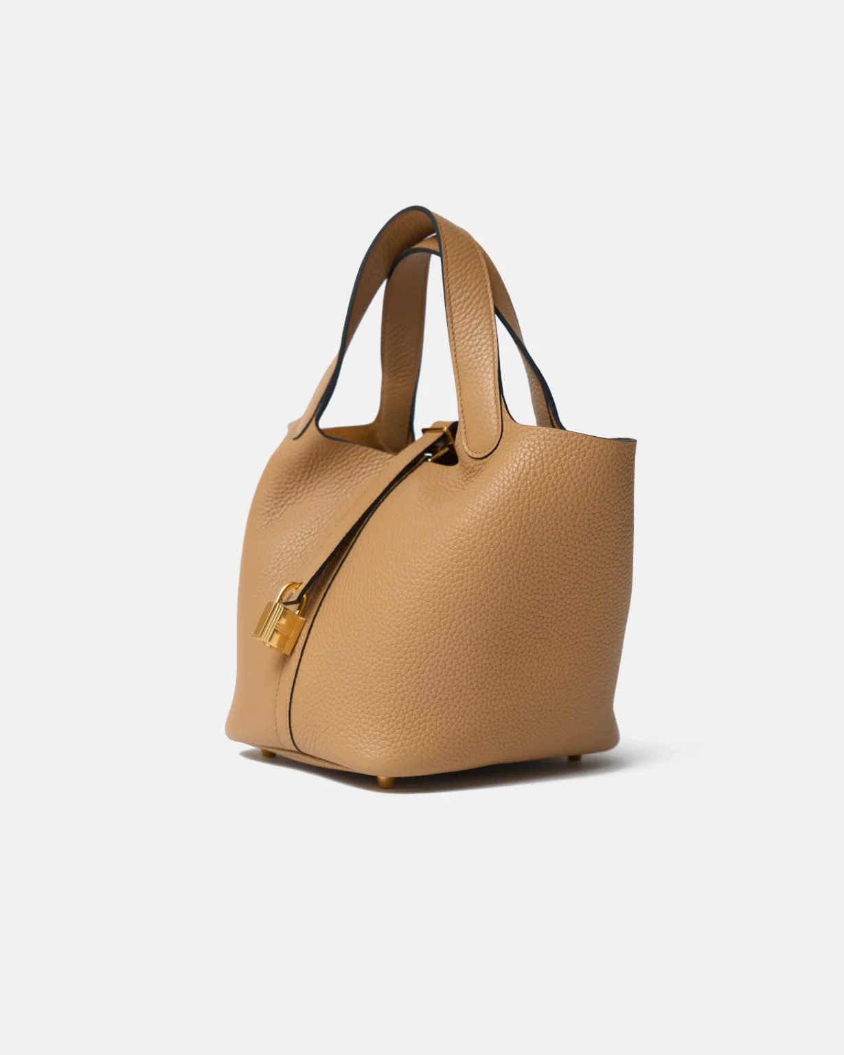 Hermès Picotin 18 Chai Clemence GHW