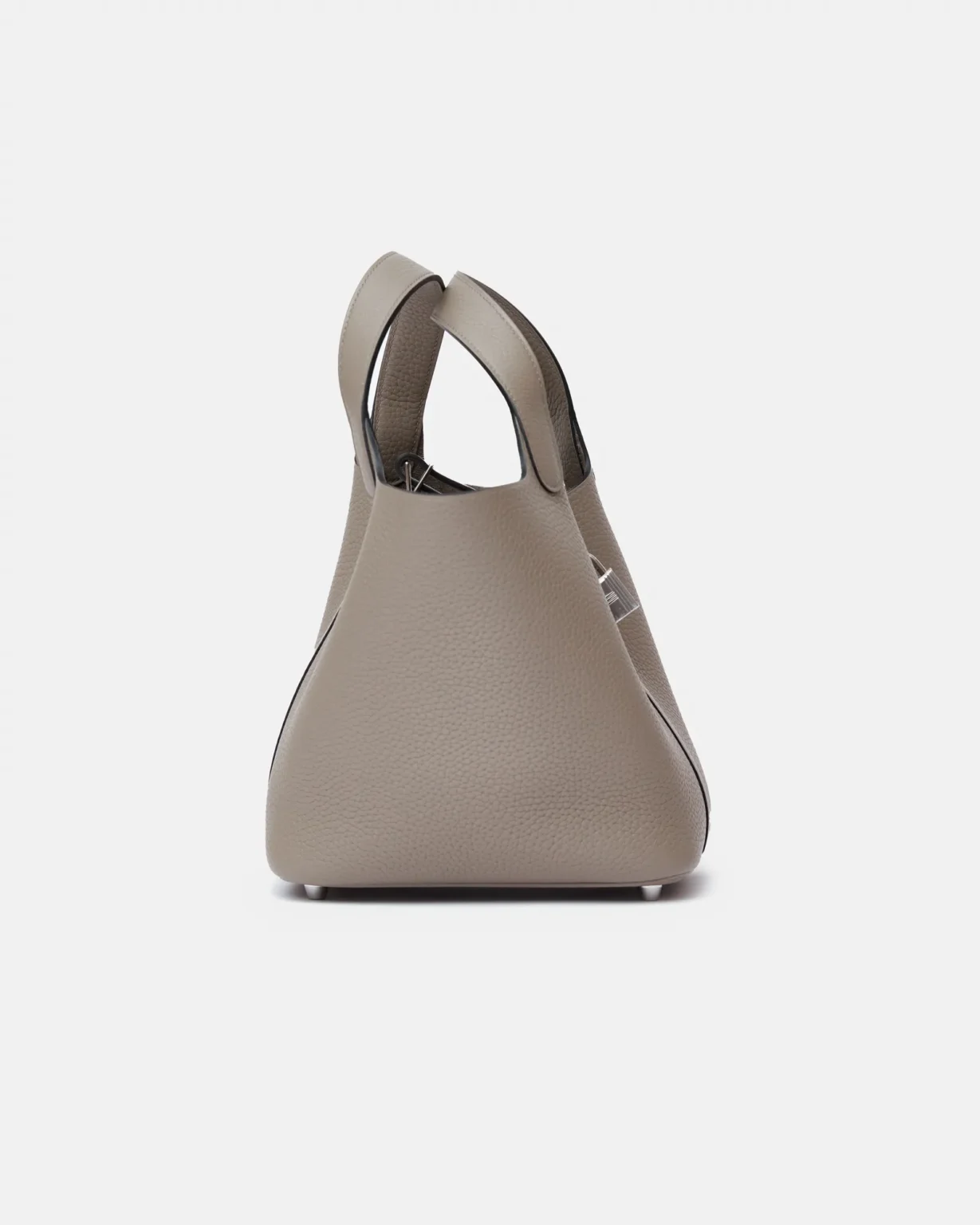 Hermès Picotin 18 Gris Asphalte Clemence PHW