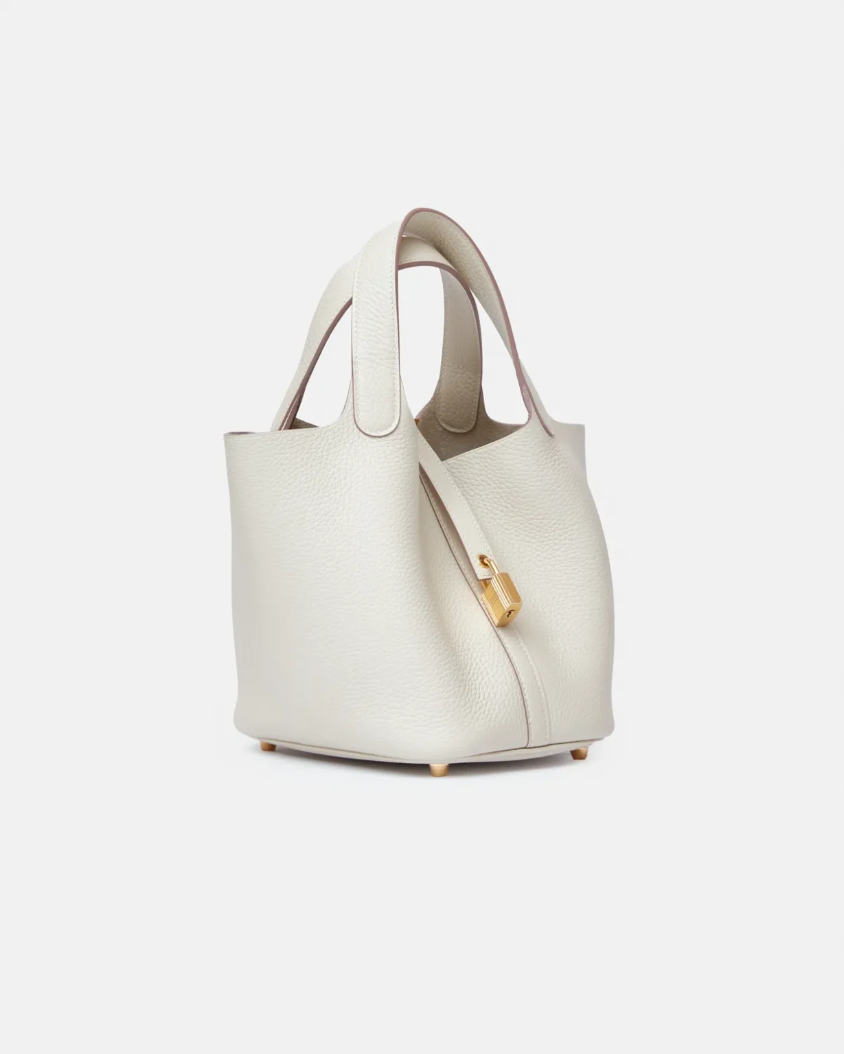 Hermès Picotin 18 Craie Clemence GHW