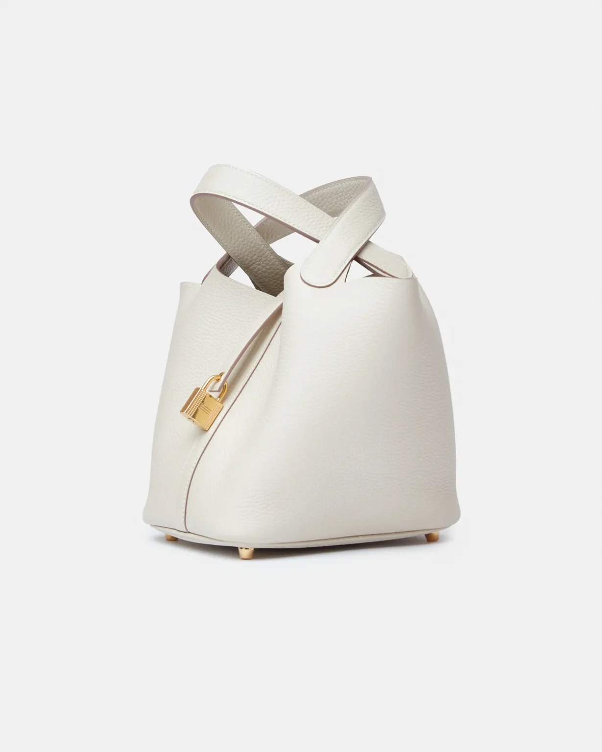 Hermès Picotin 18 Craie Clemence GHW