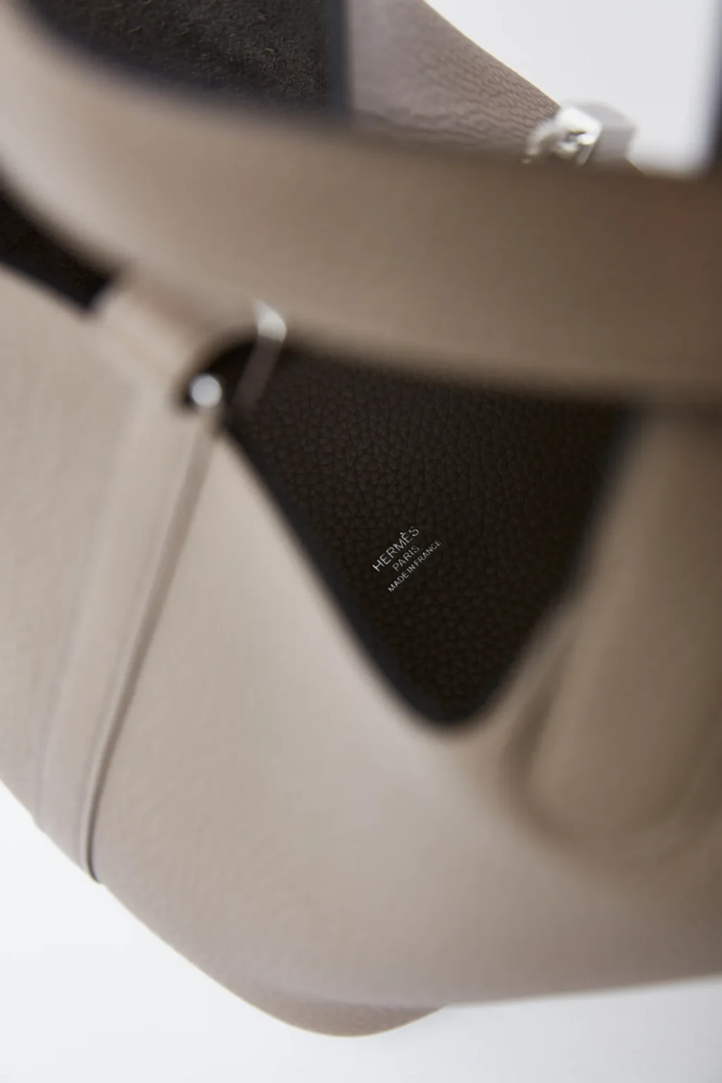 Hermès Picotin 18 Gris Asphalte Clemence PHW