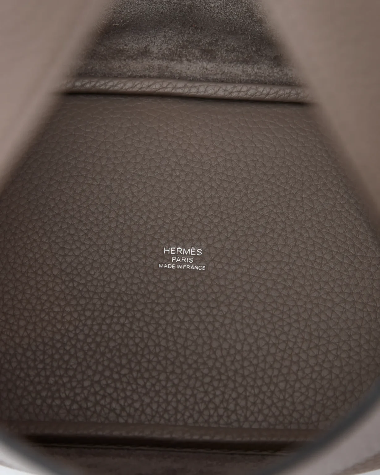 Hermès Picotin 18 Gris Asphalte Clemence PHW