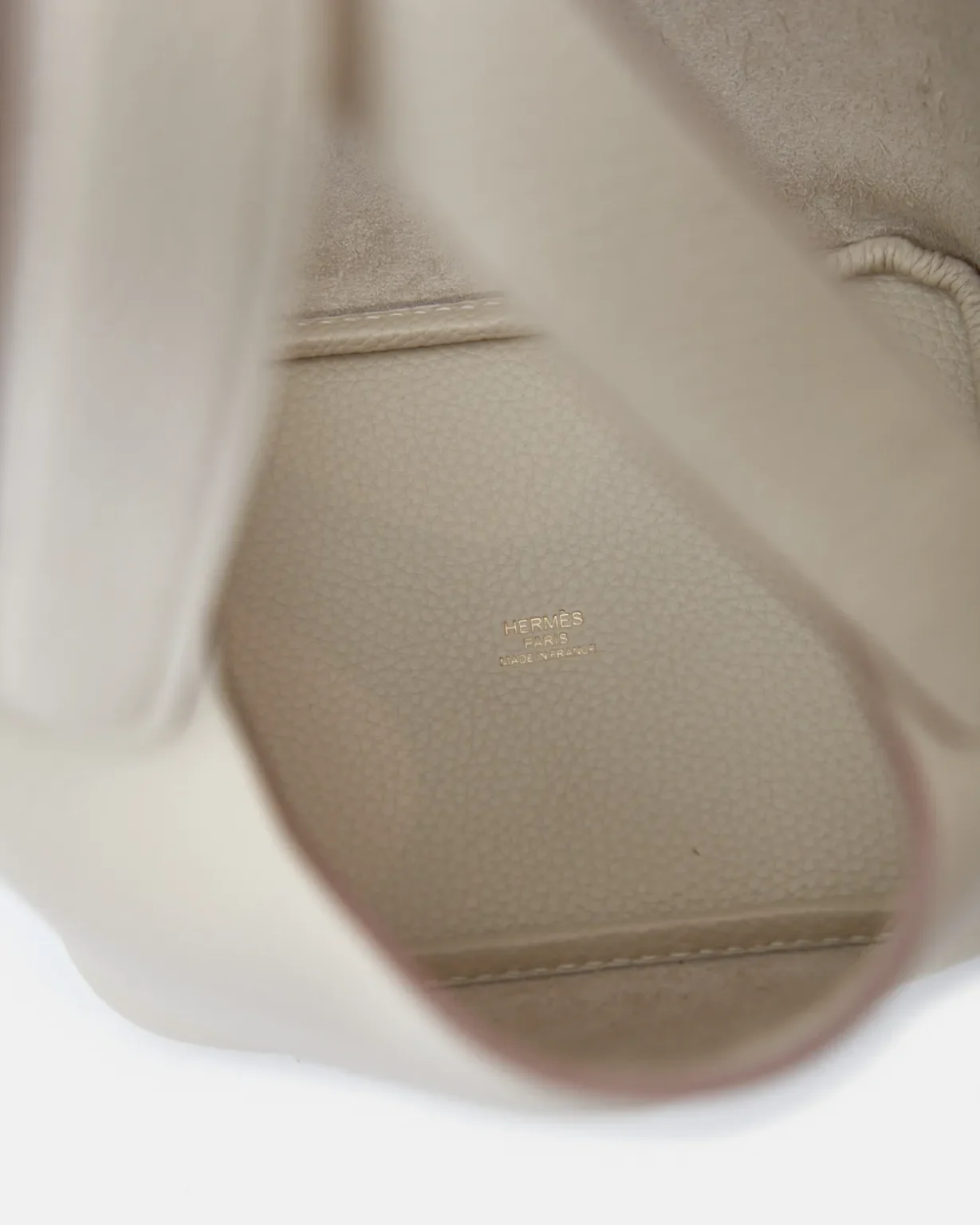 Hermès Picotin 18 Craie Clemence GHW