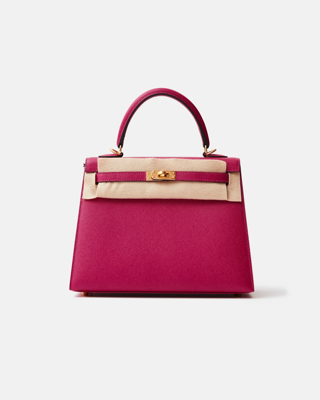 Hermès Kelly 25 Rose Pourpre Epsom GHW