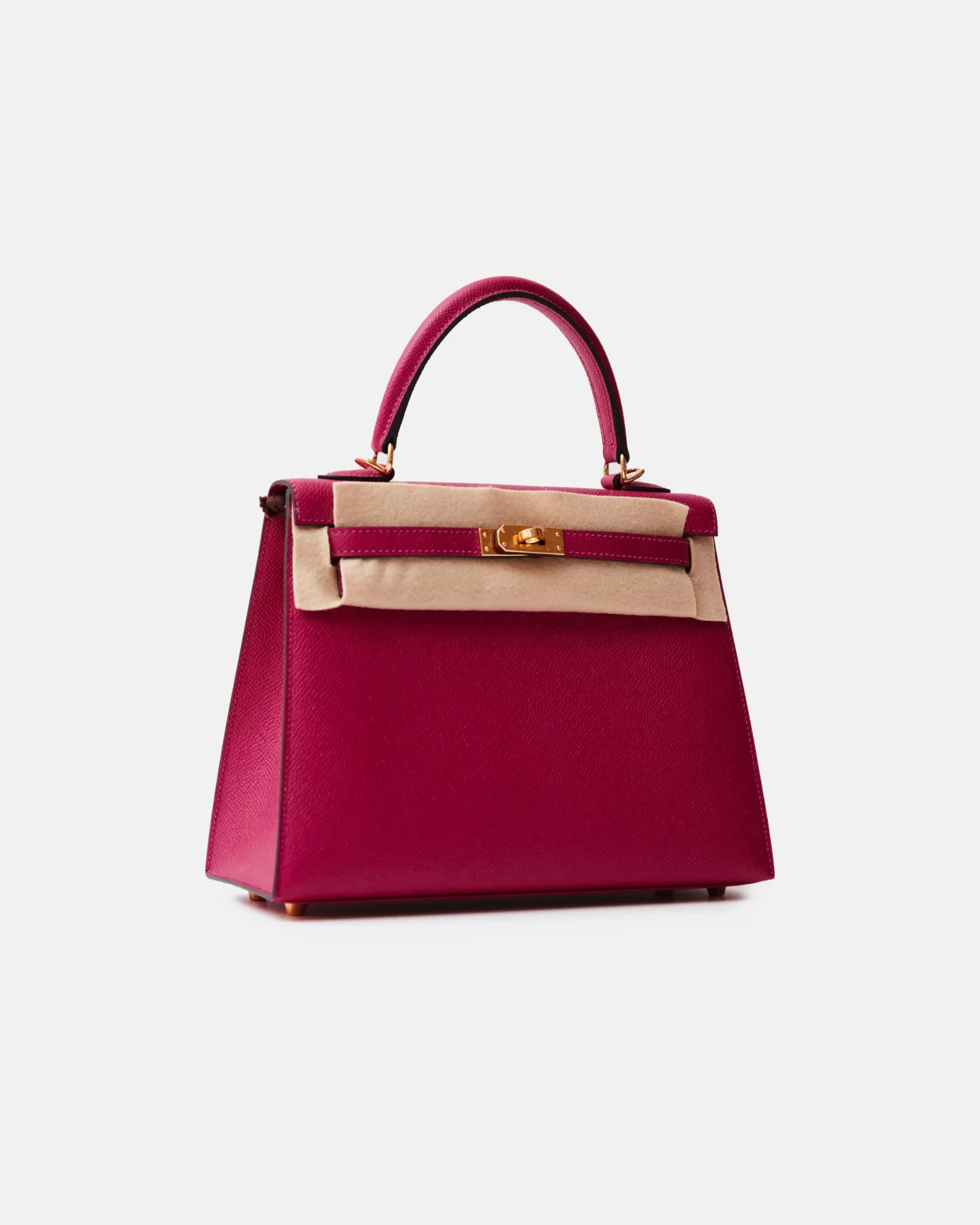 Hermès Kelly 25 Rose Pourpre Epsom GHW