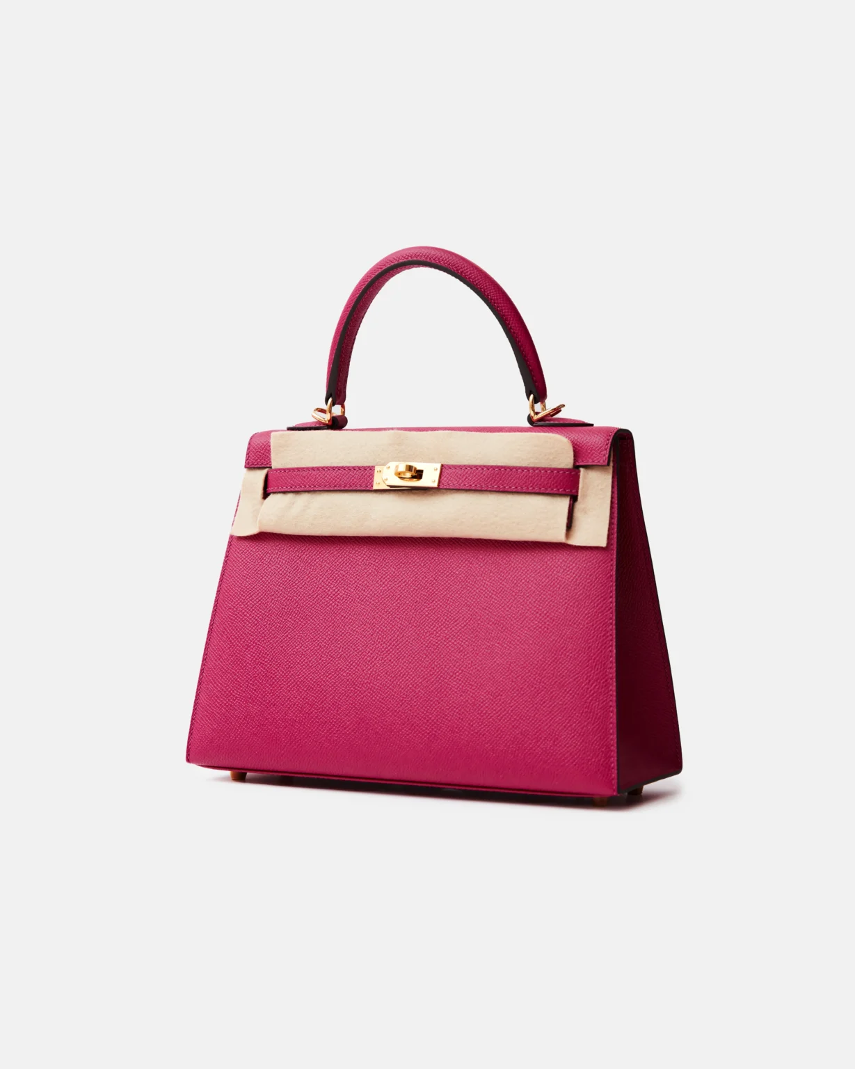 Hermès Kelly 25 Rose Pourpre Epsom GHW